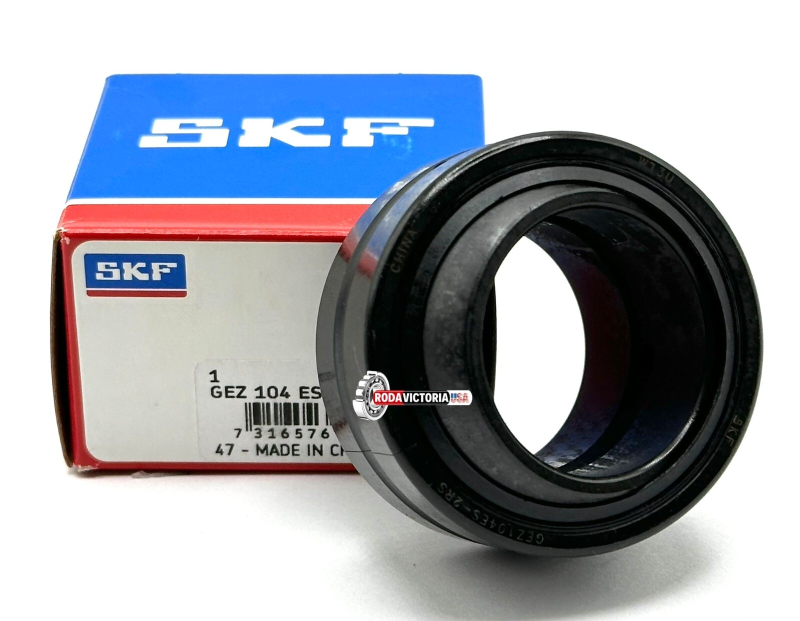SKF GEZ104 ES 2RS RADIAL SPHERICAL PLAIN BEARING 1 1/4 x 2″x 15/16 mm