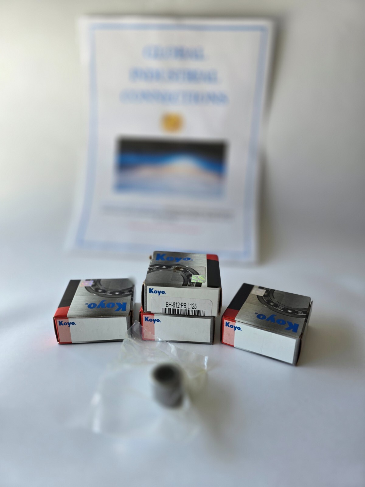 Koyo BH-812; PB; L125 Lot of 4 Bearings