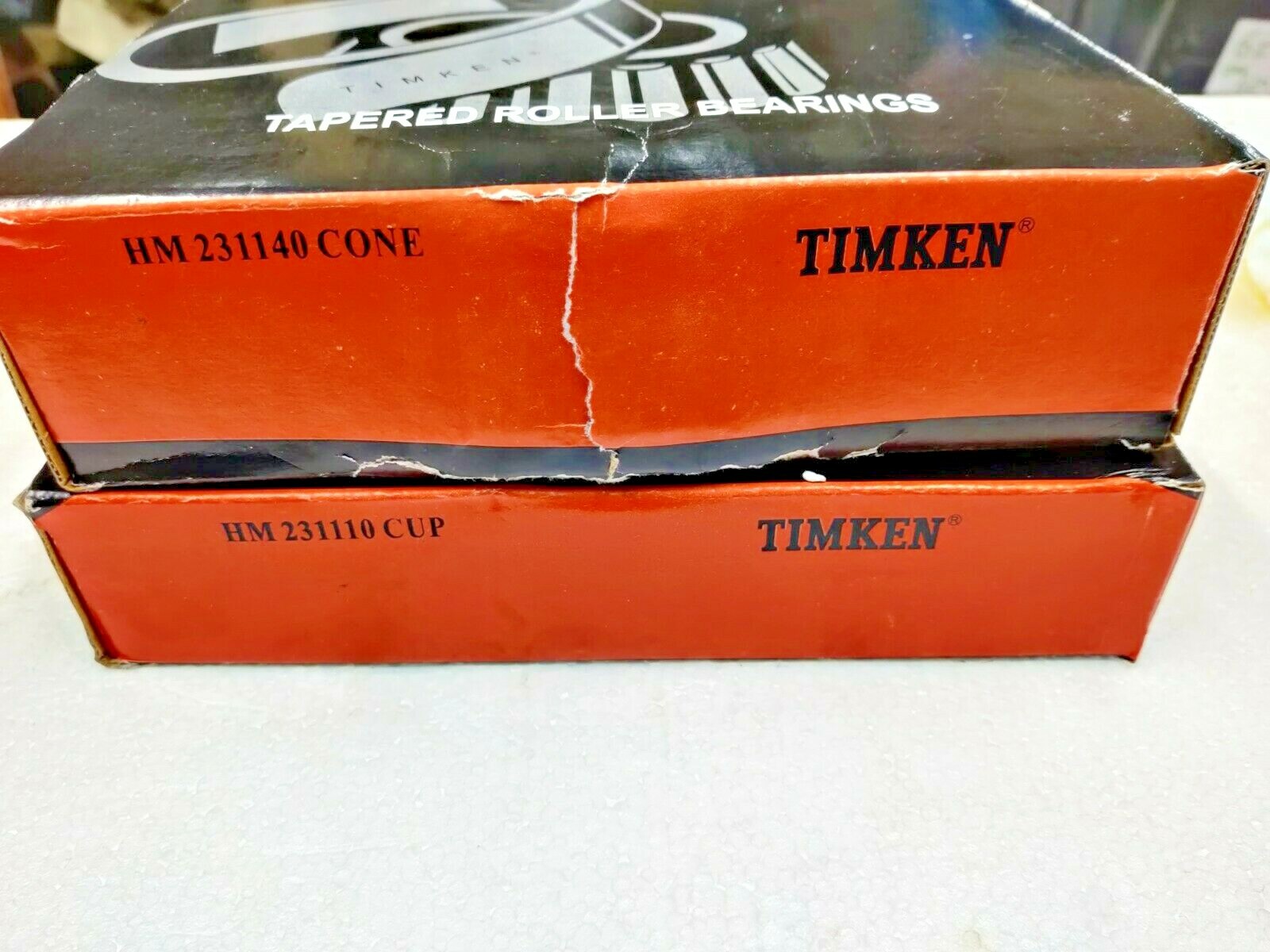 HM231140 HM231110 TIMKEN COMPLETE SET SELLER REFURBISHED HM231140/231110