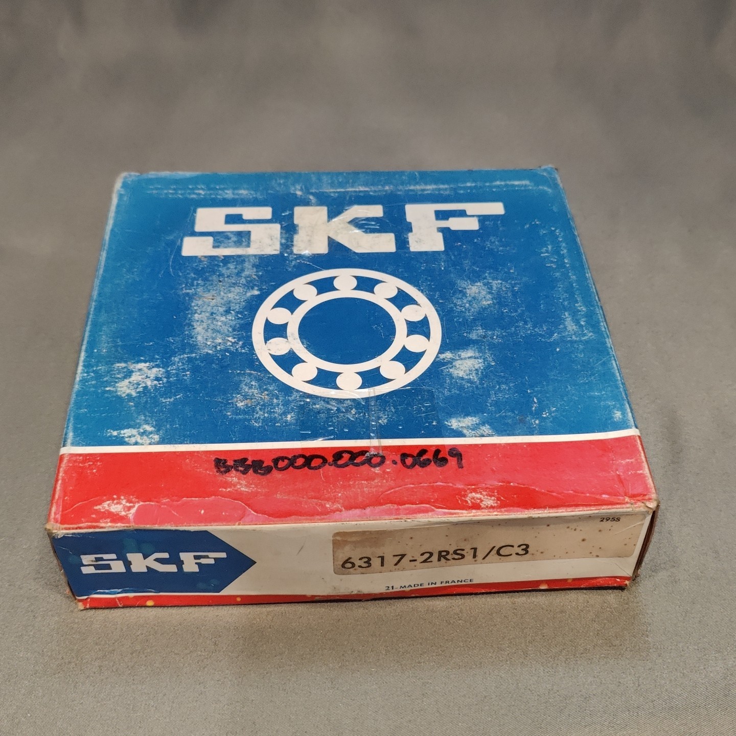 SKF 6317-2RS1/C3 Ball Bearing Deep Groove 85x180x41mm