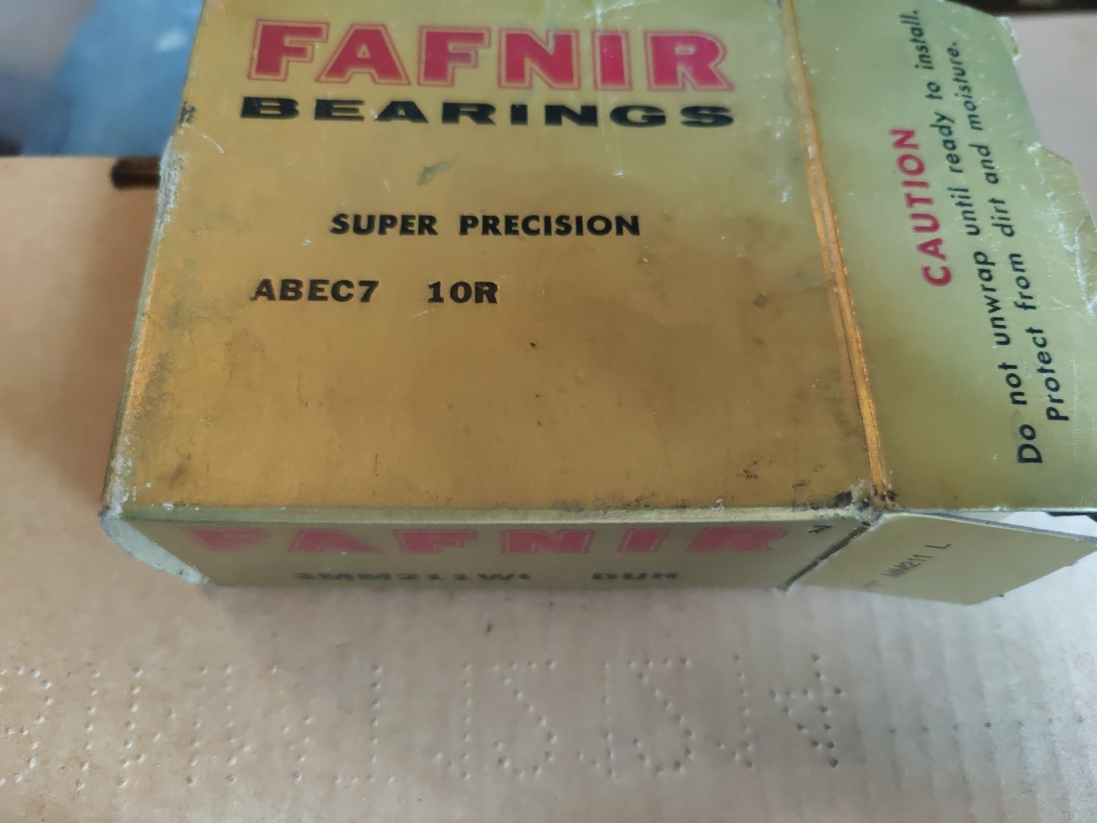 Fafnir 3MM211WIDUH Angular Bearing 55x100x21 mm Un Used Open Package