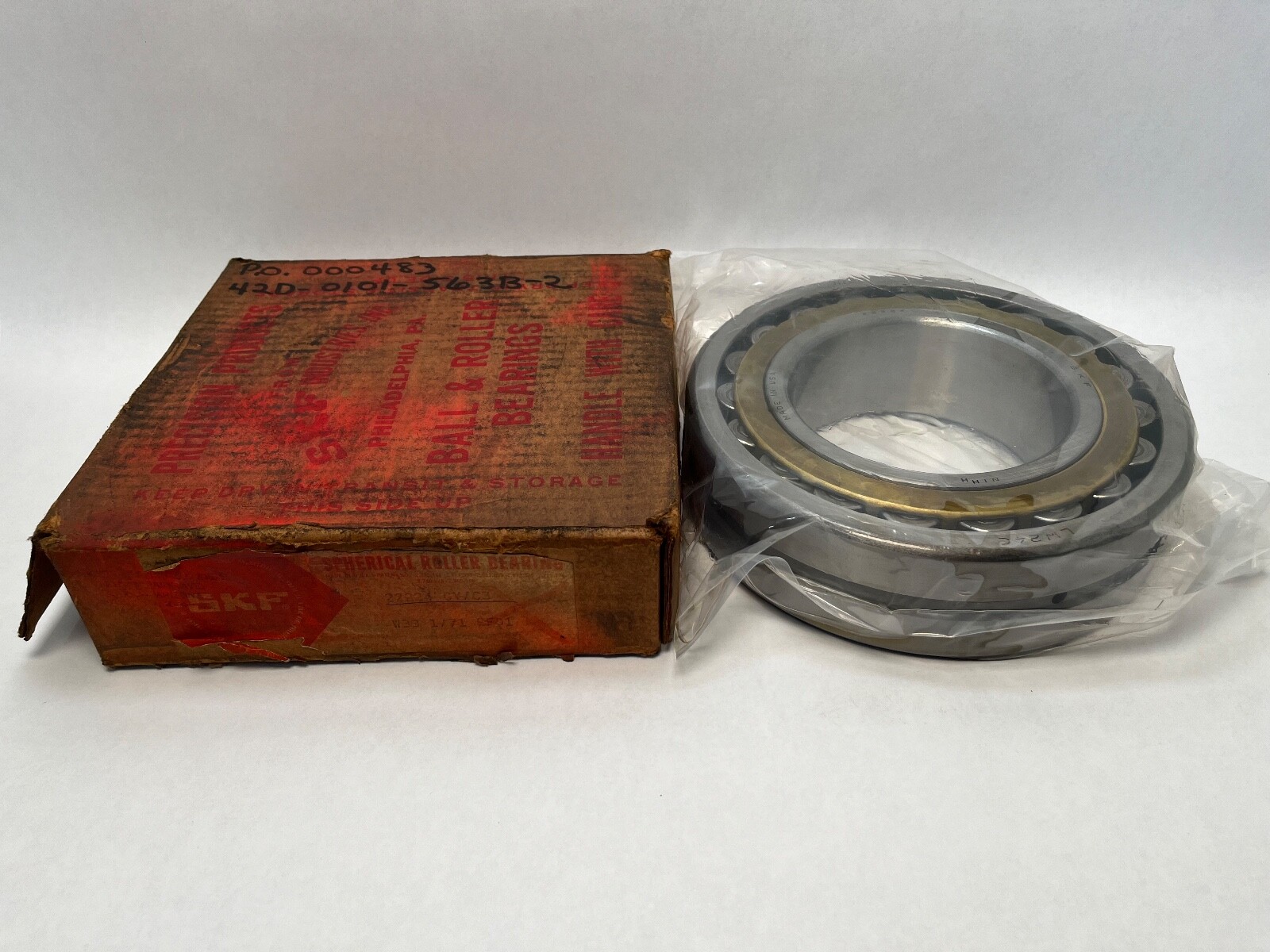 SKF 22224-CY-C3W33 Spherical Bearing 120x215x58 mm 22224-CY-MB-C3-W33 USA