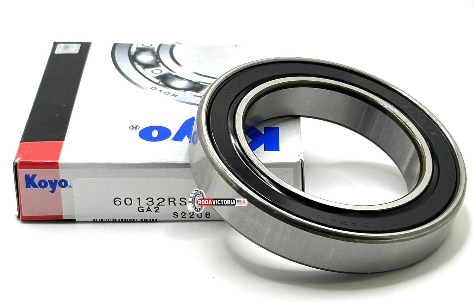 KOYO JAPAN 6013 2RS C3 DEEP GROOVE BALL BEARING, RUBBER SEALED 65x100x18mm