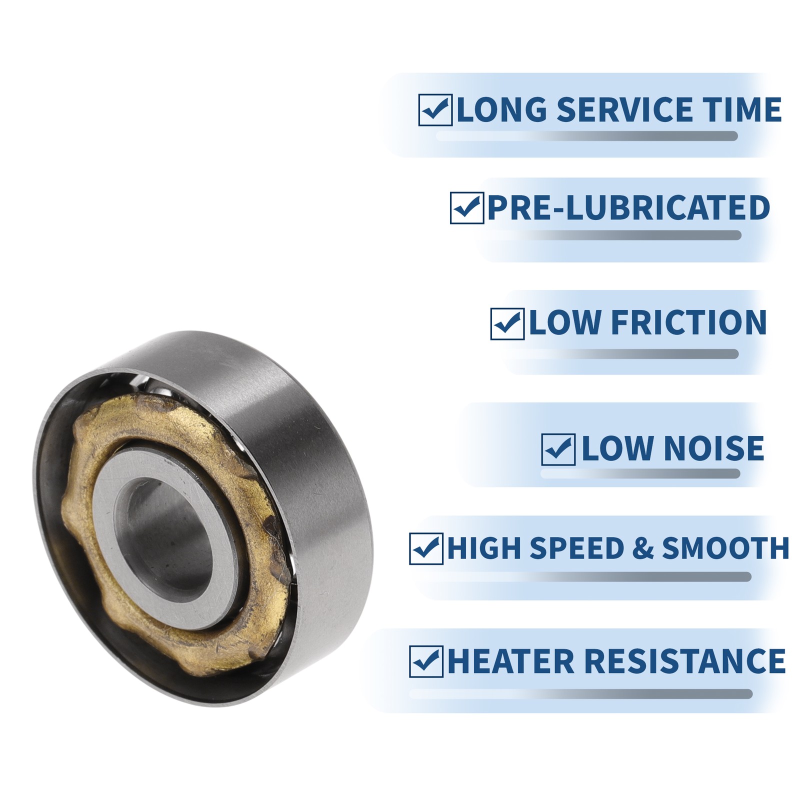 EN7 Deep Groove Ball Bearings 7x22x7mm Scooter Skateboard Wheel