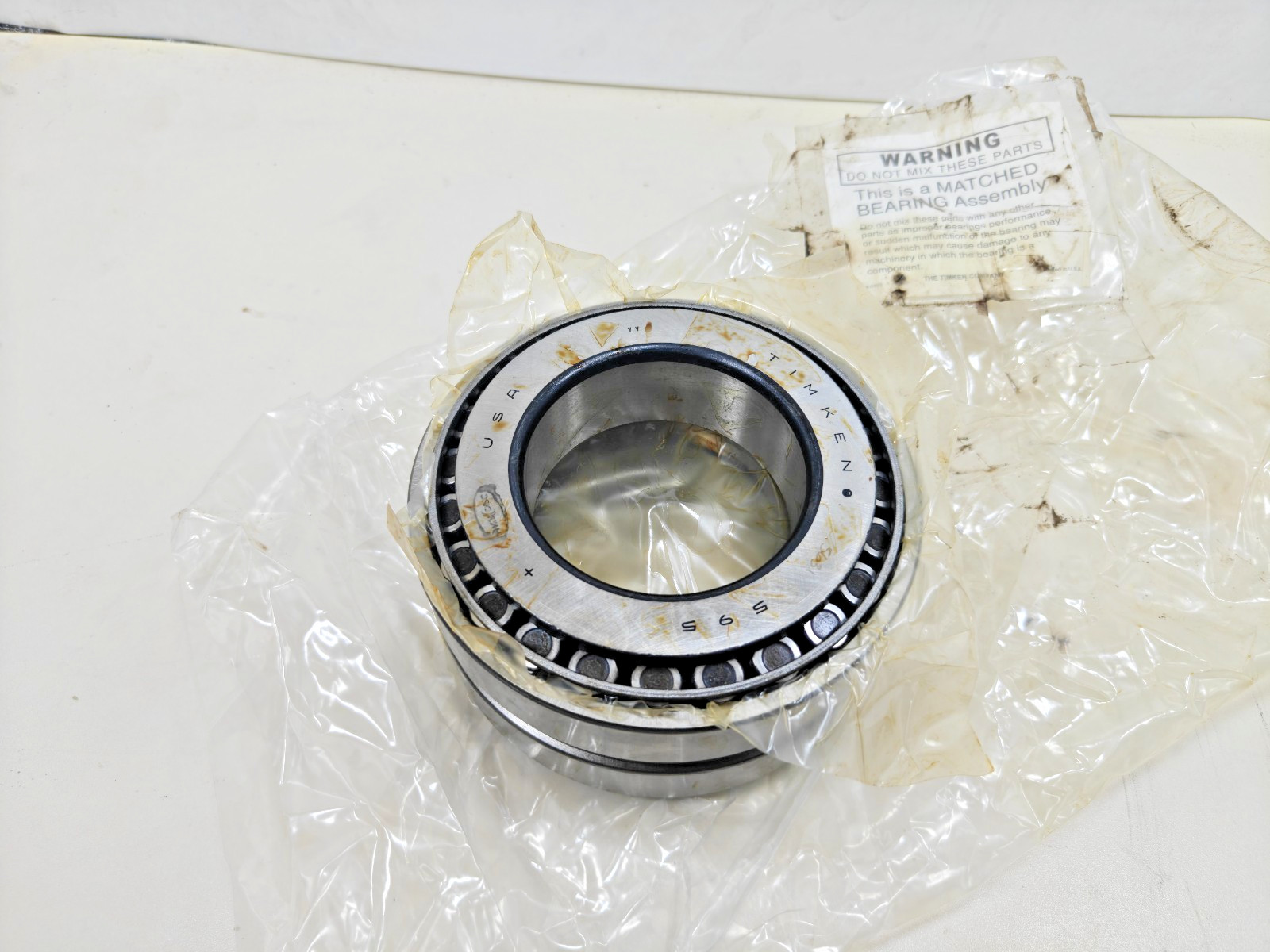 595 592D Timken Double Tapered Roller Bearing Twin Disc M2670 / 595 592D X1S-595