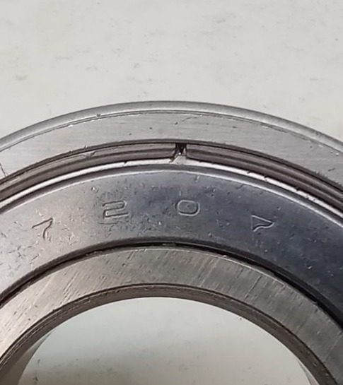 Hoover 7207Z Angular Contact Ball Bearing 35X72X17mm 7207-Z Single Shielded
