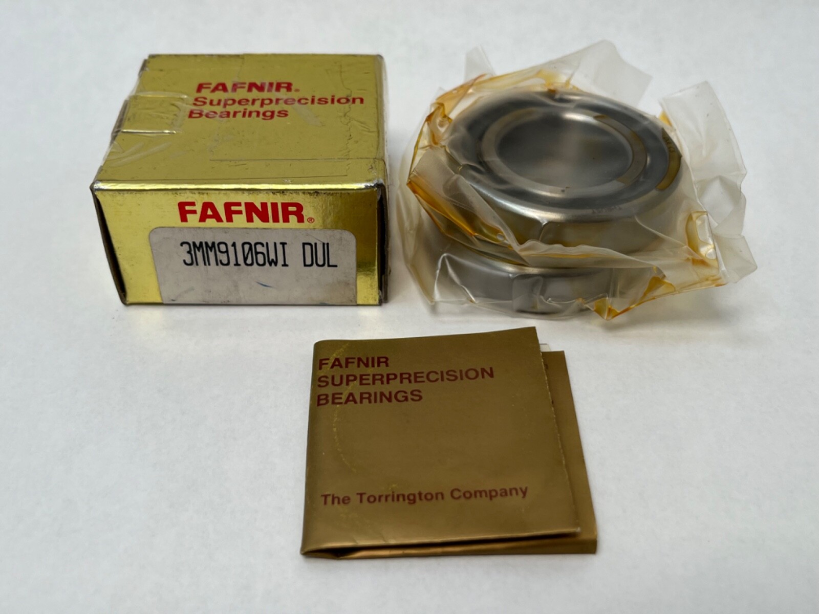 Fafnir 3MM9106WI-DUL Bearing 30x55x13 mm 7006A 7006E 3MM 9106 WI DUL USA 2 Pcs