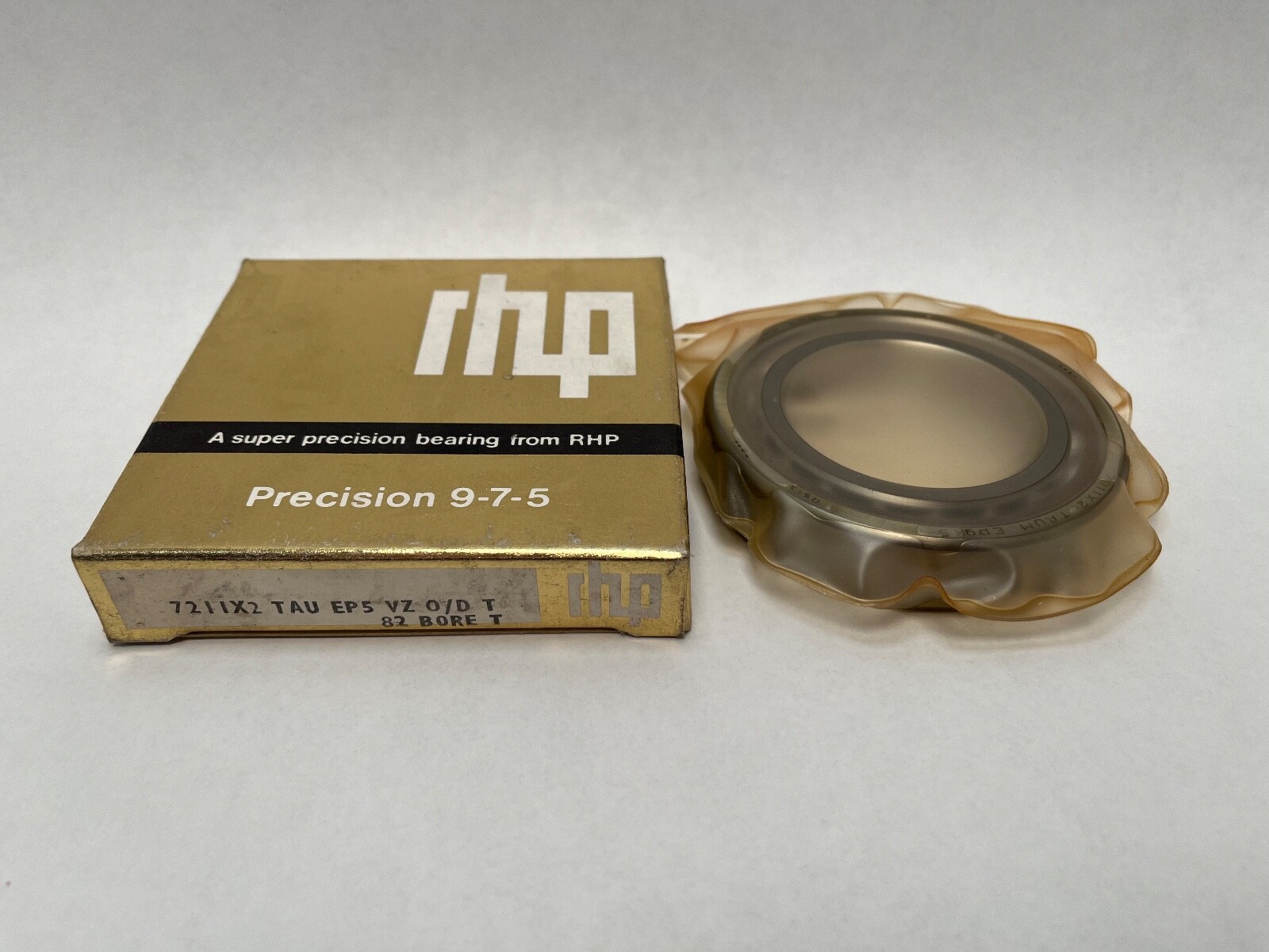 RHP 7211CTDULP5-1/2PR Bearing 55x100x21mm 7211-C-T-DUL-P5 7211X2TADULEP5 England