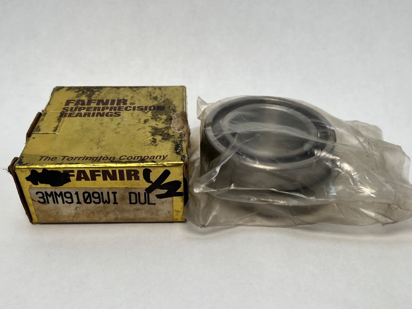 Fafnir 3MM9109WI-DUL Bearing 7009AC 3MM-9109-WI-CR-DUL Timken 45x75x16mm 2Pcs