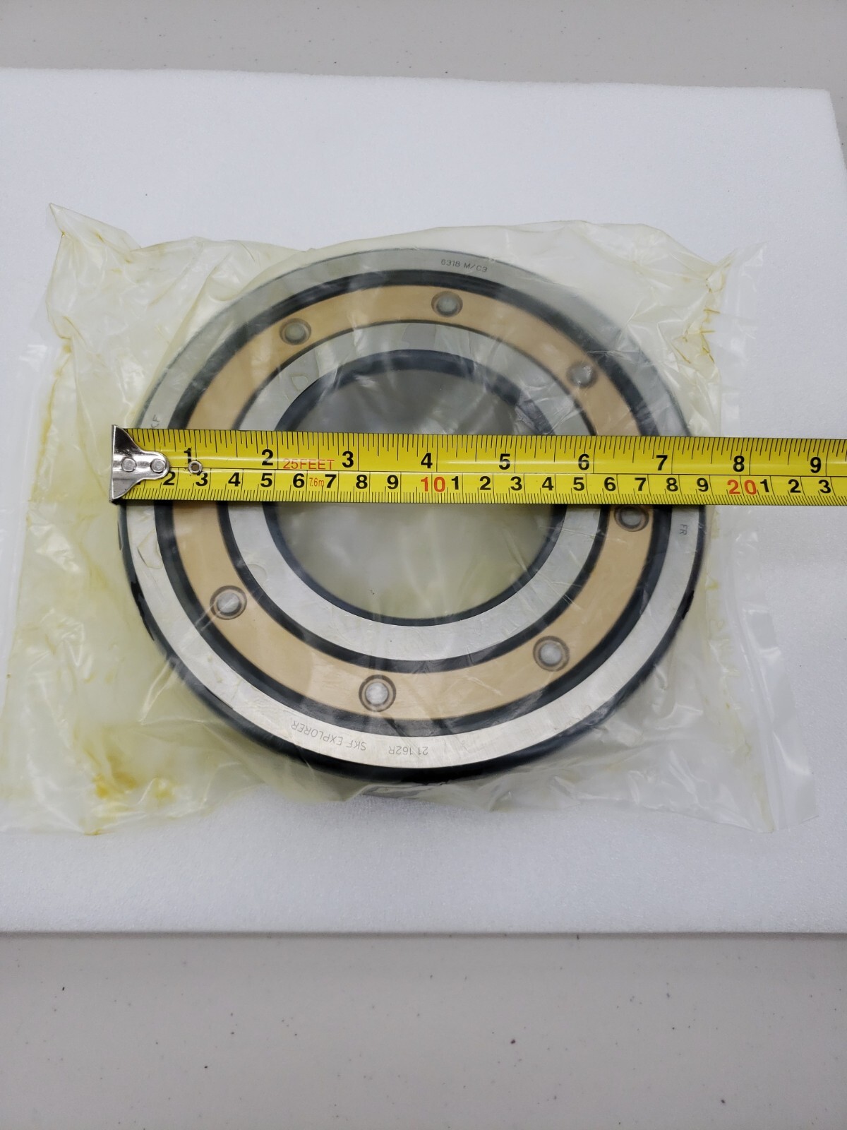 SKF Explorer 6318 M/C3 Deep Groove Ball Bearing 90x190x43MM Factory Sealed