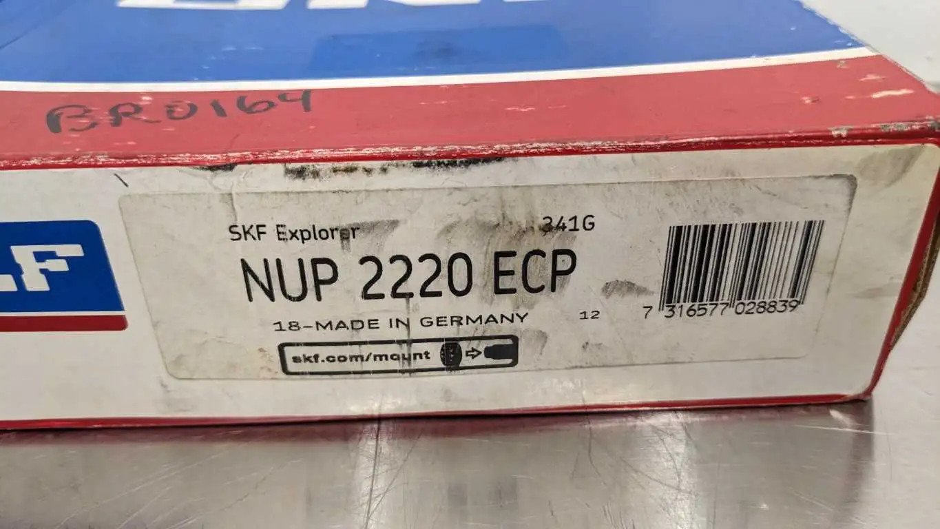 SKF NUP 2220 ECP Single Row Cylindrical Roller Bearing 100mm 180mm 46mm