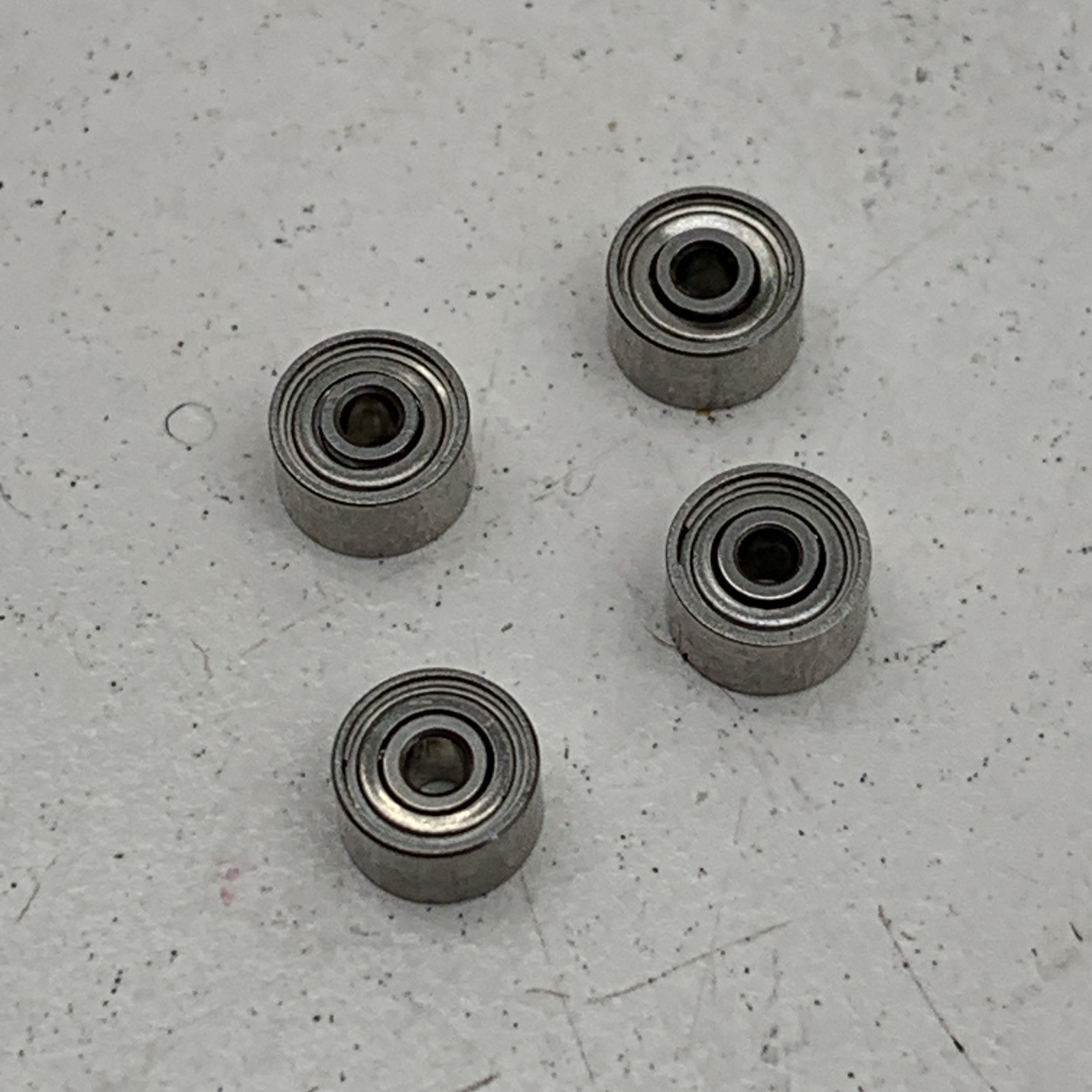 (4-PacK) SR1-ZZ Metal Shield Shielded Ball Bearing 1/16″ ID x 3/16″ OD x 5/64