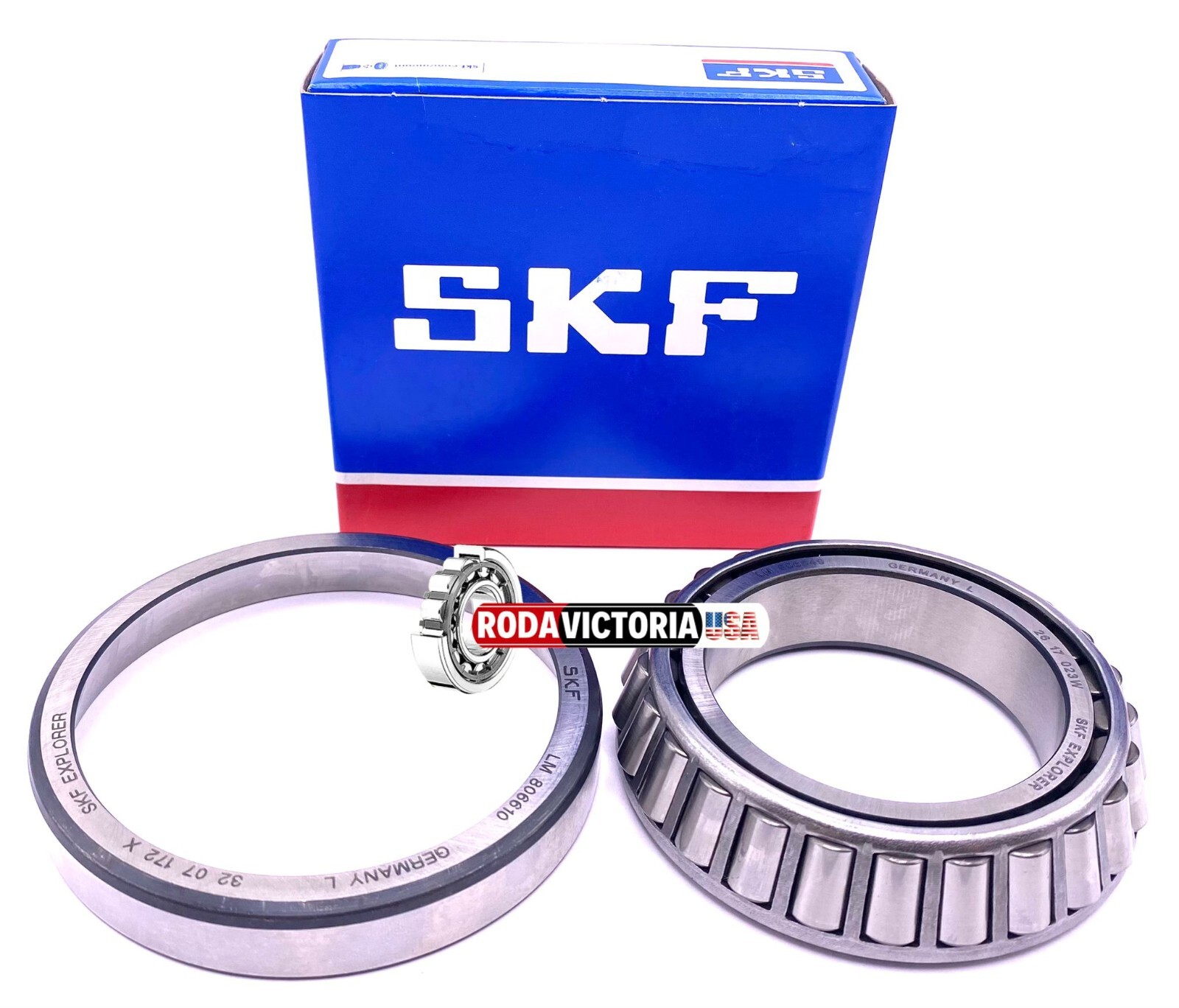 SKF GERMANY LM806649 LM806610 Tapered Roller Bearing 53.98×88.9×19.05 mm
