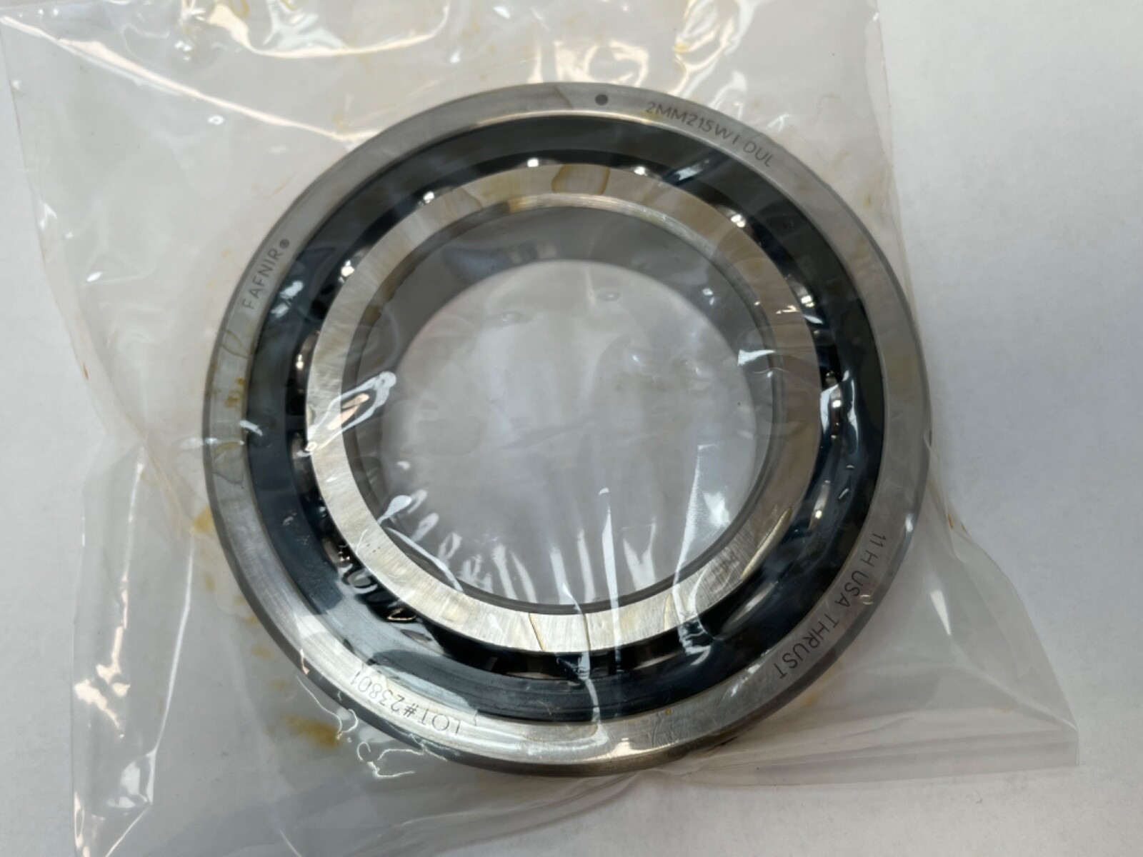 Fafnir 2MM215WI-DUL Angular Bearing 75x130x25 mm 7215C 2MM-215-WI-DUL USA