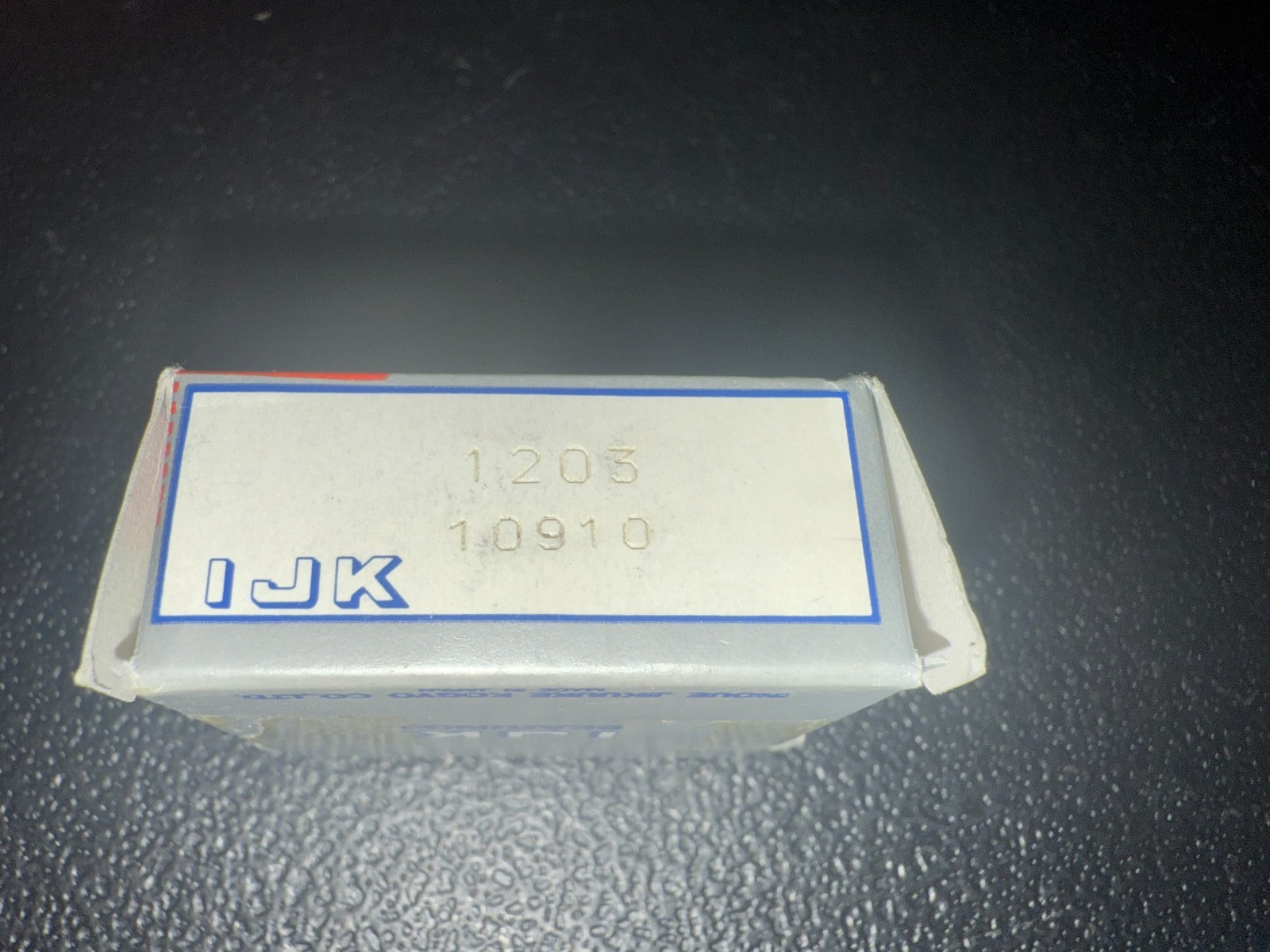 4 OF THE IJK 1203 BEARINGS. (NO SEALS) FREE SHIPPING
