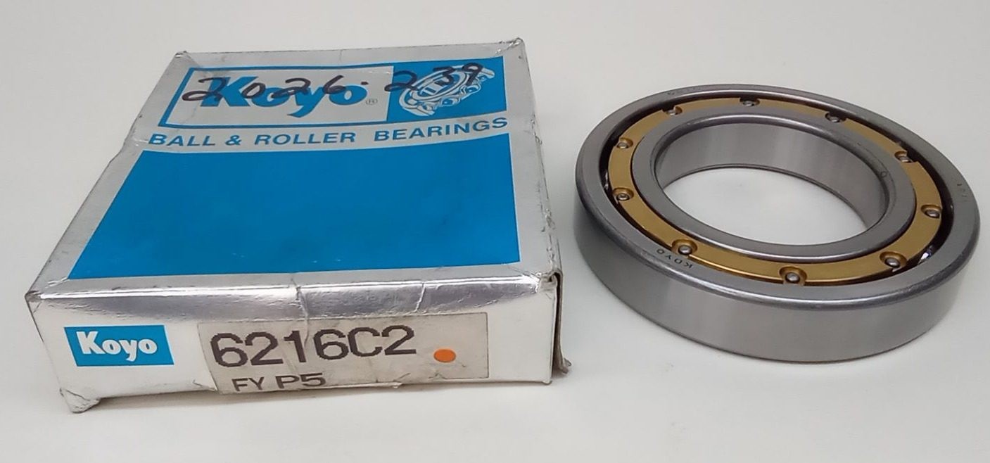 Koyo 6216C2FYP5 Ball Bearing Deep Groove 80X140X26mm 6216C2-FY-P5