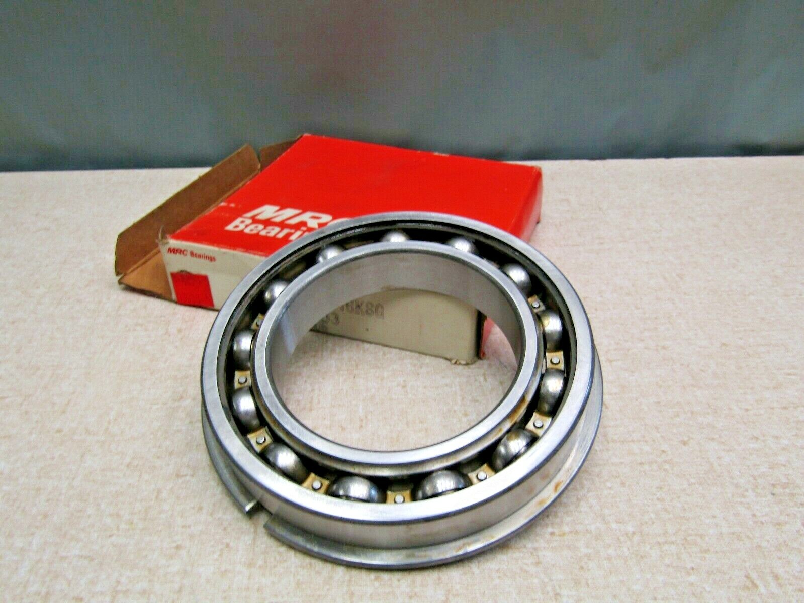 MRC 116KSG, 6016NR 80mm X 125mm X 22mm Snap Ring Bearing