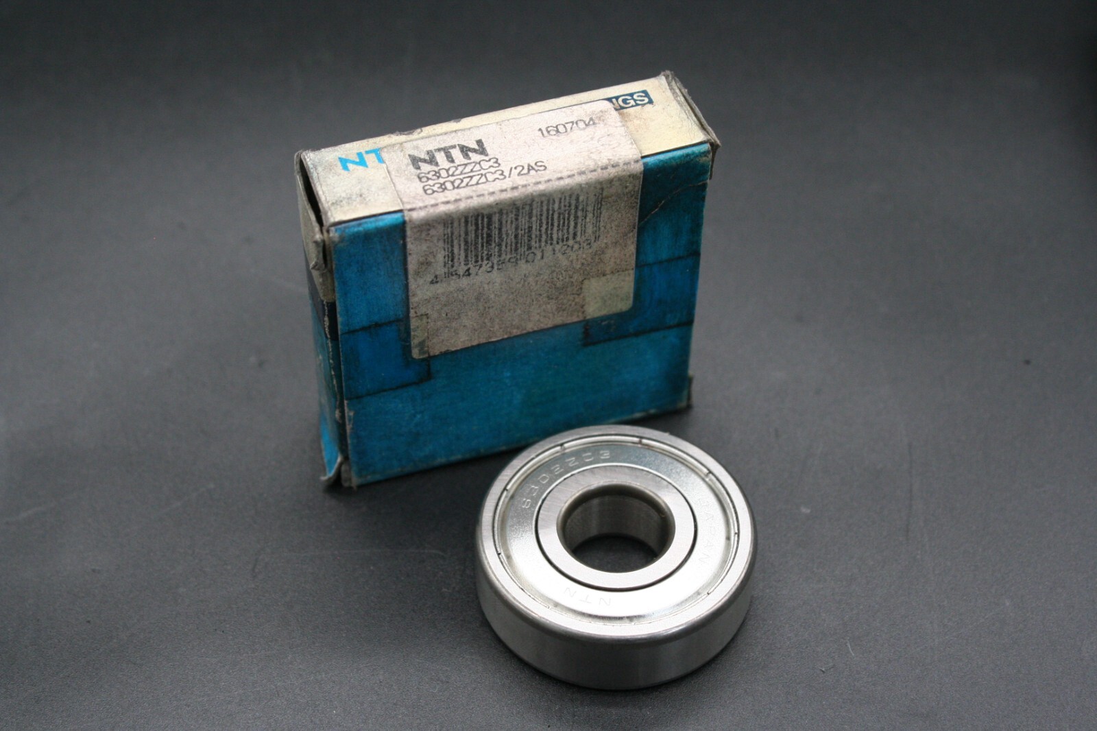 One (1) NTN 6302ZZC3 Radial Ball Bearing 15mm x 42mm x 13mm JAPAN