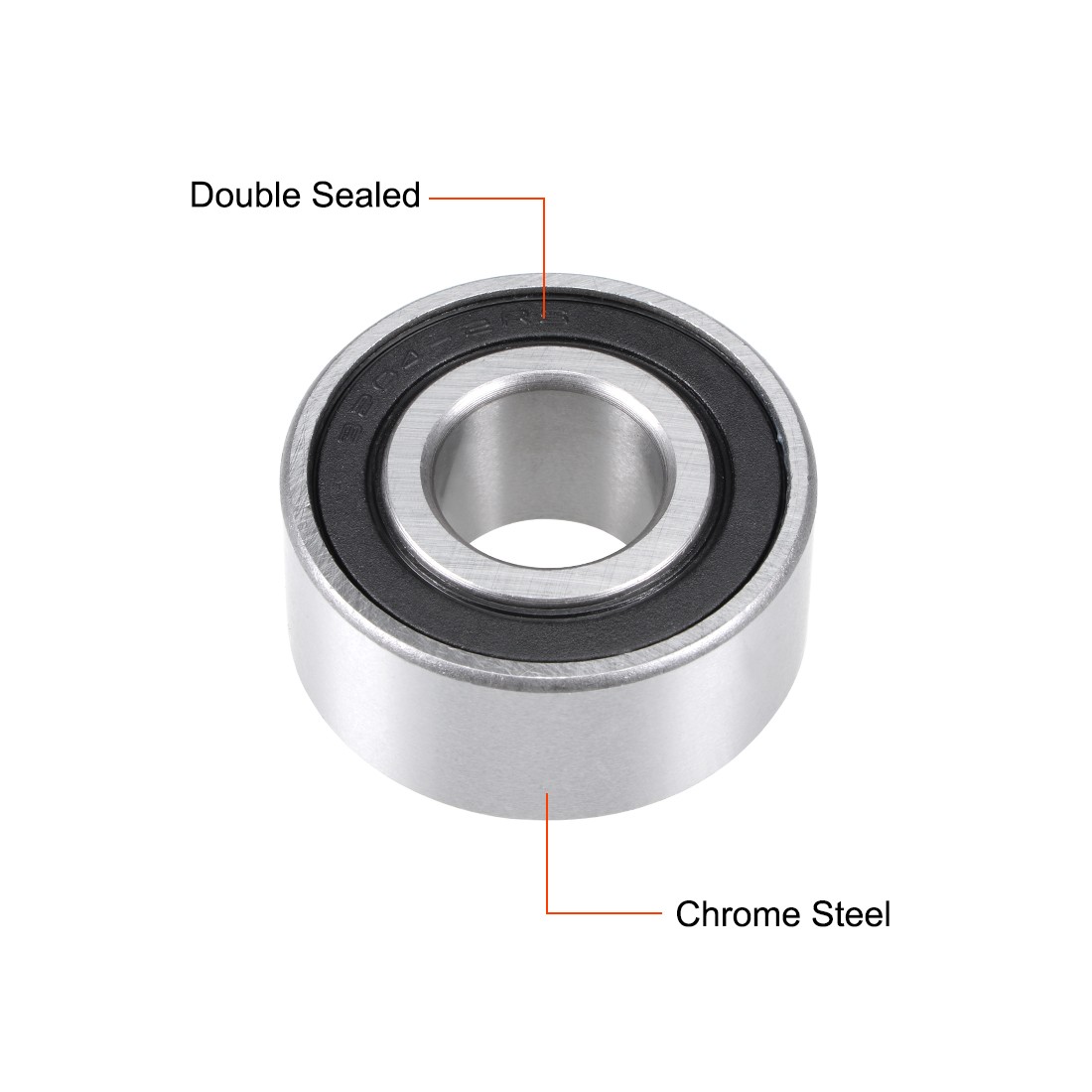 3204-2RS Angular Contact Ball Bearing – 20x47x20.6mm Sealed Bearings 5204-2RS