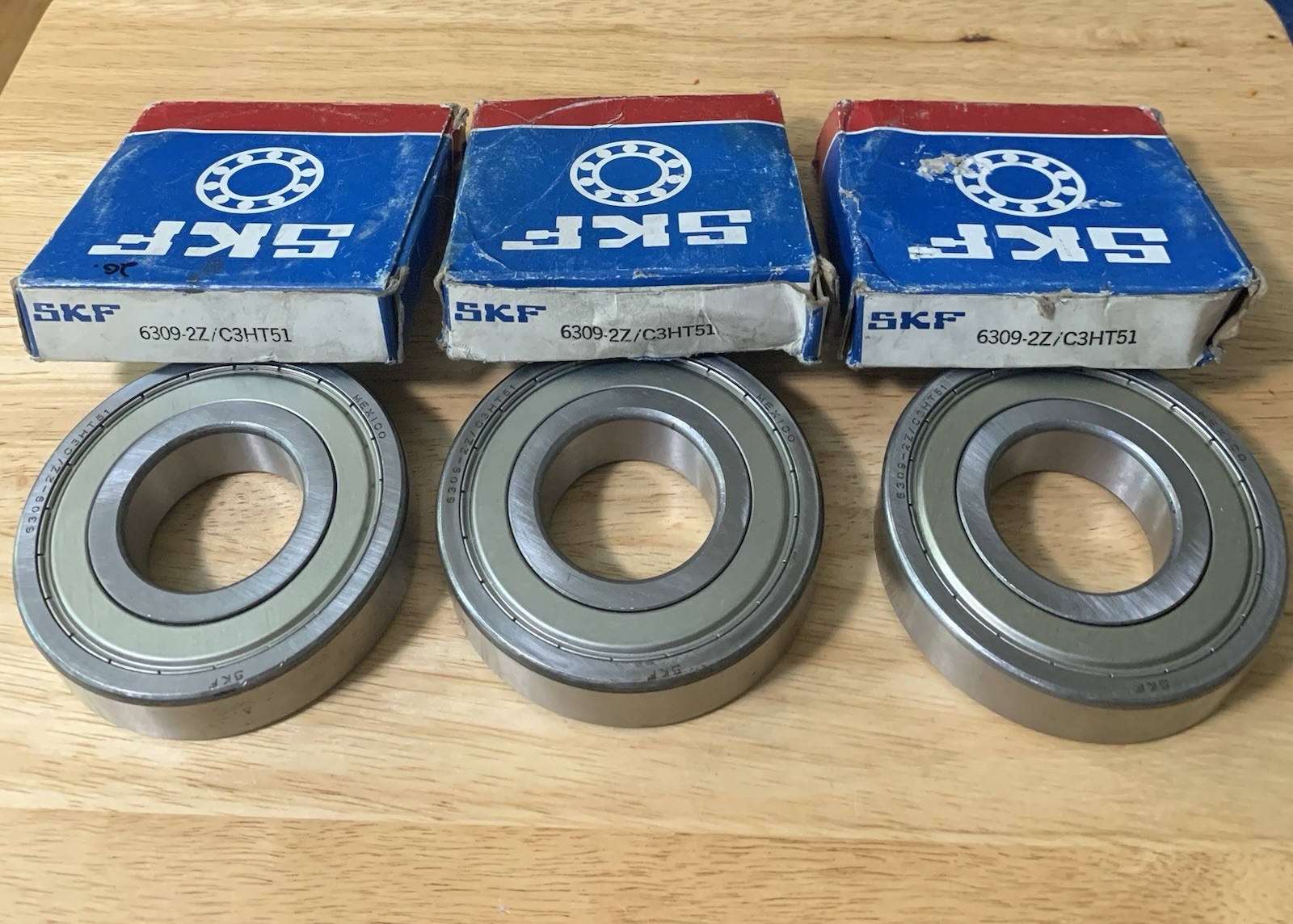 SKF 6309-2Z/C3HT51 RADIAL DEEP GROOVE BALL BEARING 45MM ID