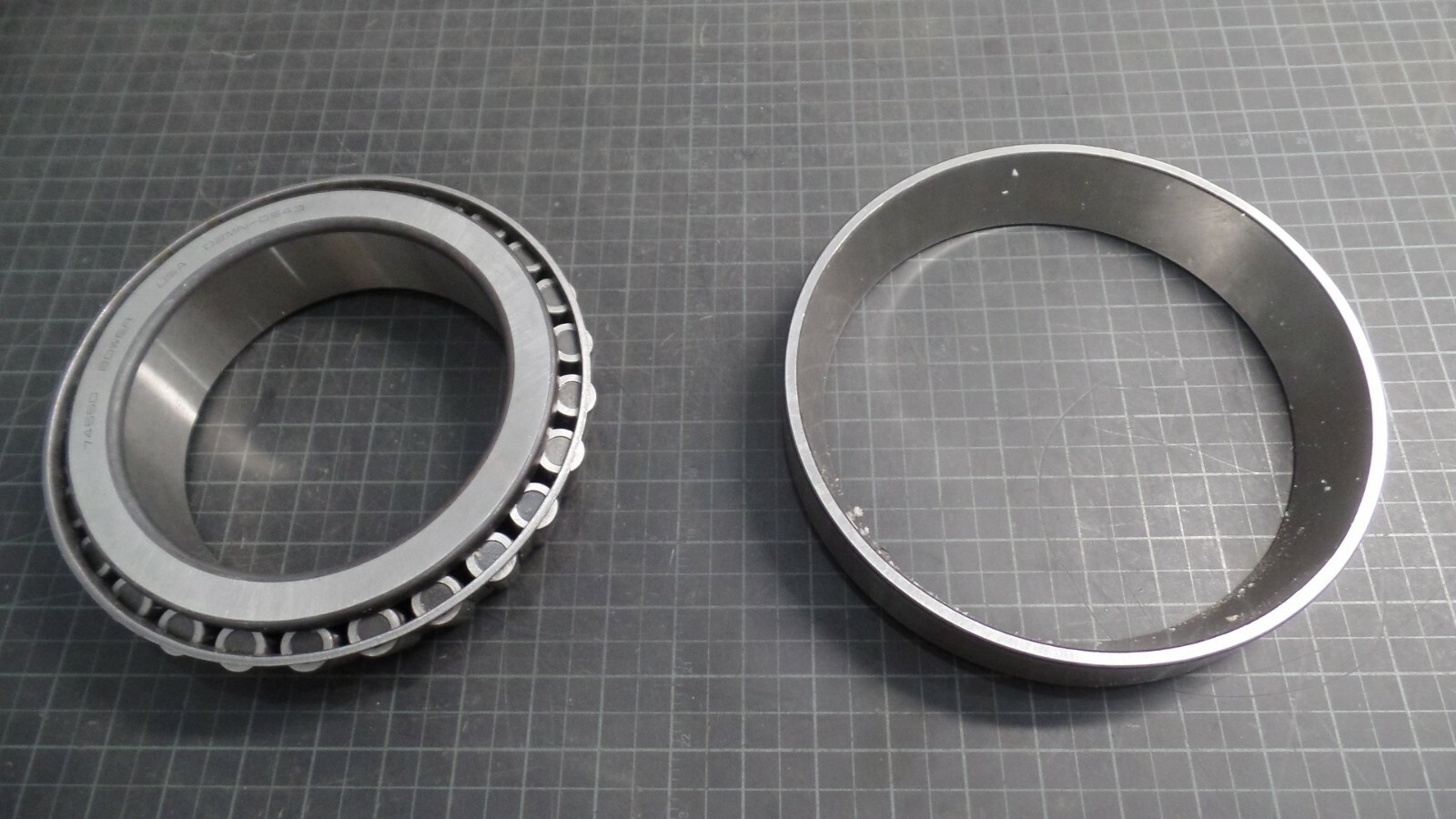 BOWER 74550/74850 ROLLER BEARING, TIMKEN 74550A/74850, CLARK M6006293, N.O.S.