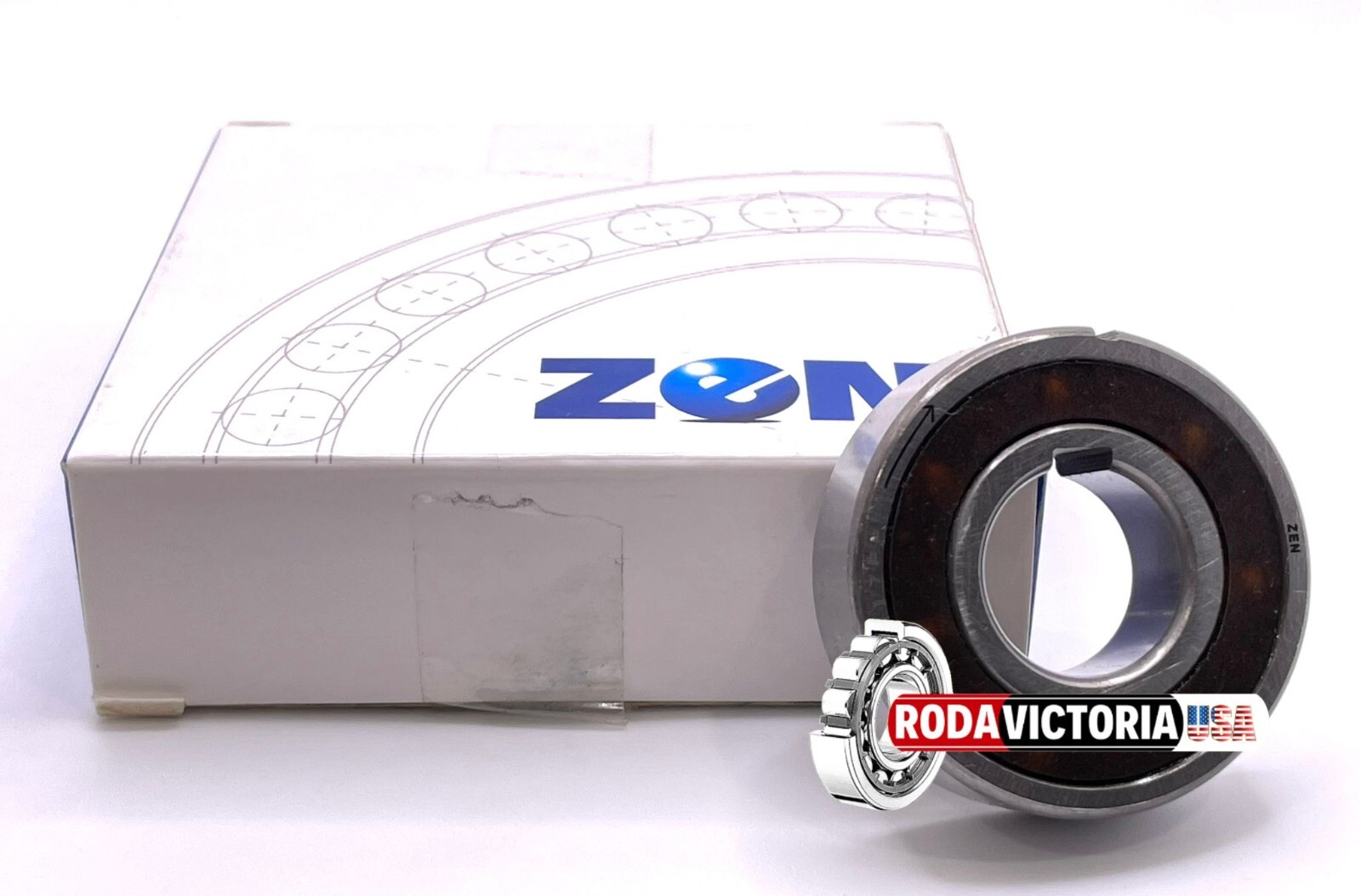 ZEN CSK17PP One way Bearing Sprag/Clutch Freewheel Backstop 17x40x12mm