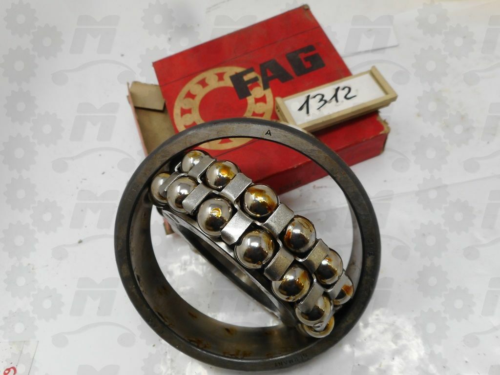 Fag 1312K Tapered Hole 2 Crown Steerable Radial Bearing