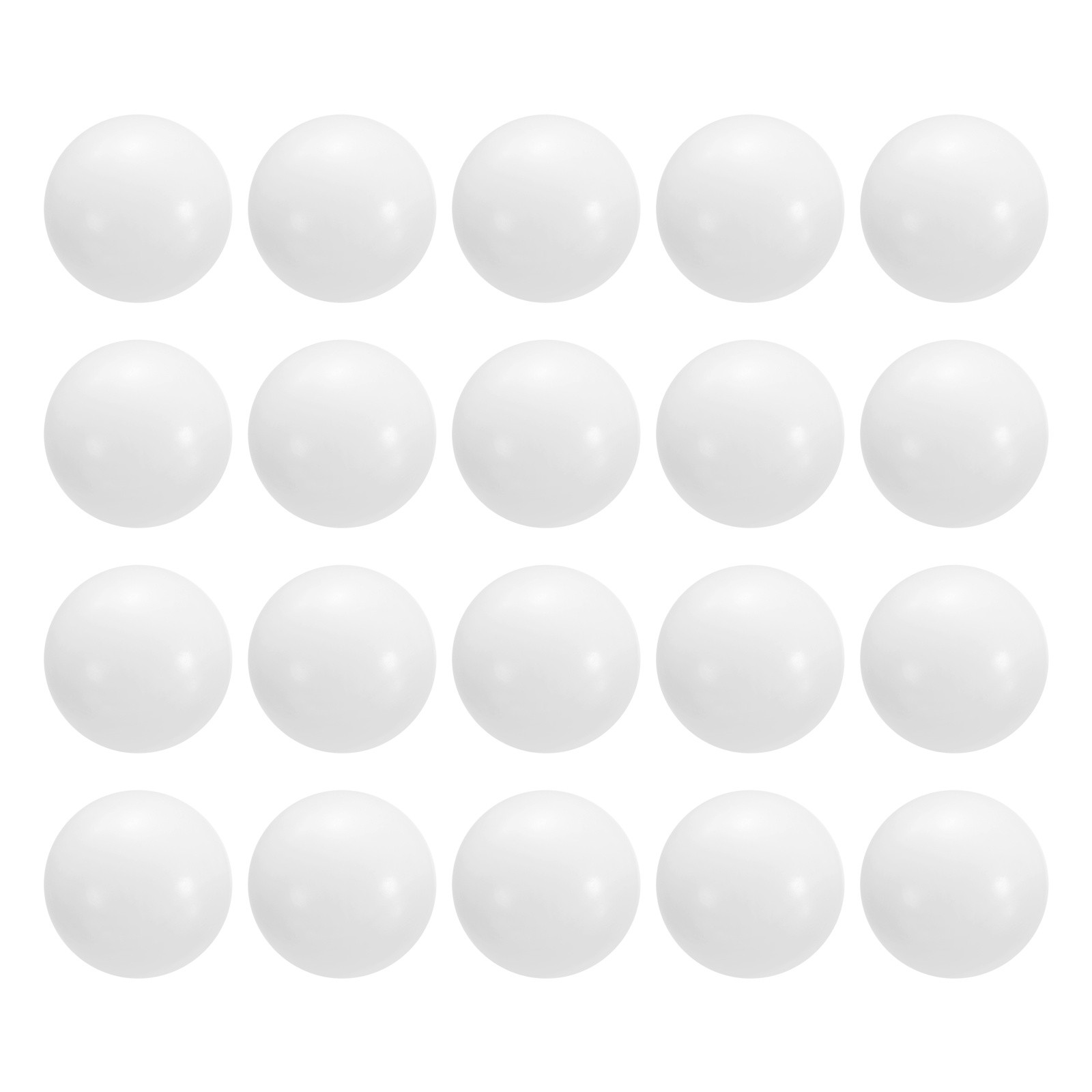 20pcs POM Bearing Balls 3/4″ 19.05mm Solid Plastic Bearing Ball