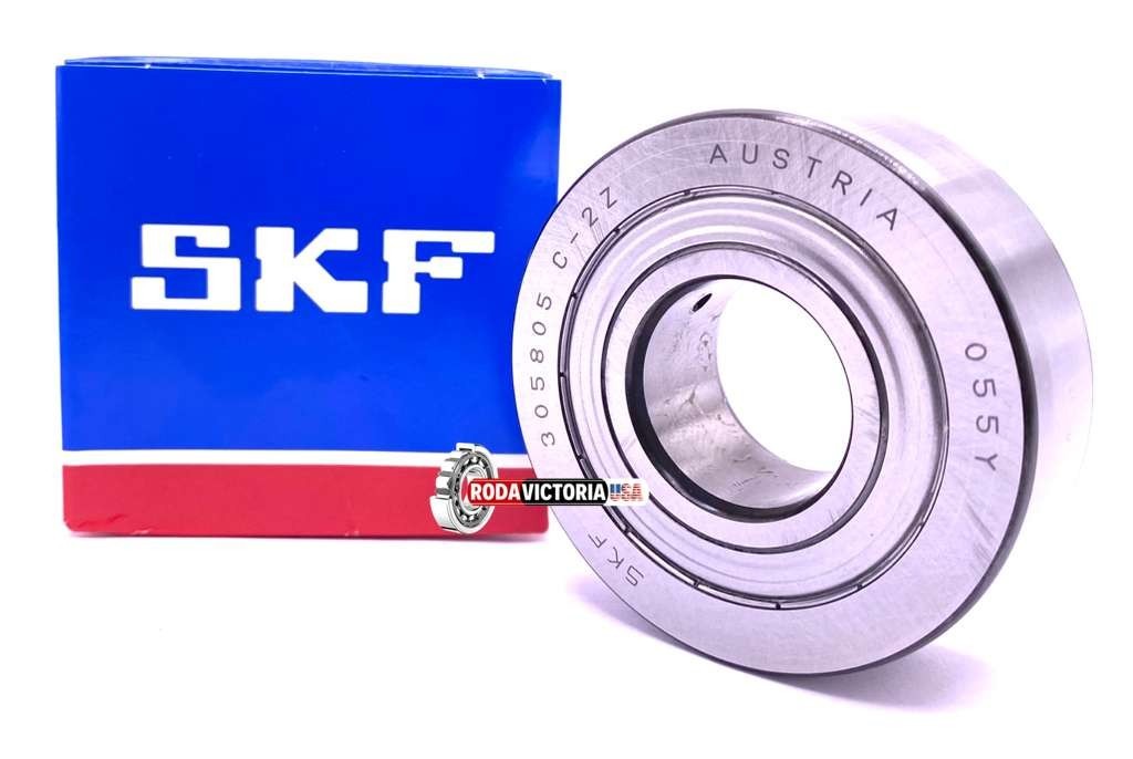 SKF 305805 C ZZ Track Roller Bearing, Spherical Oter Ring 25x62x20.6 mm