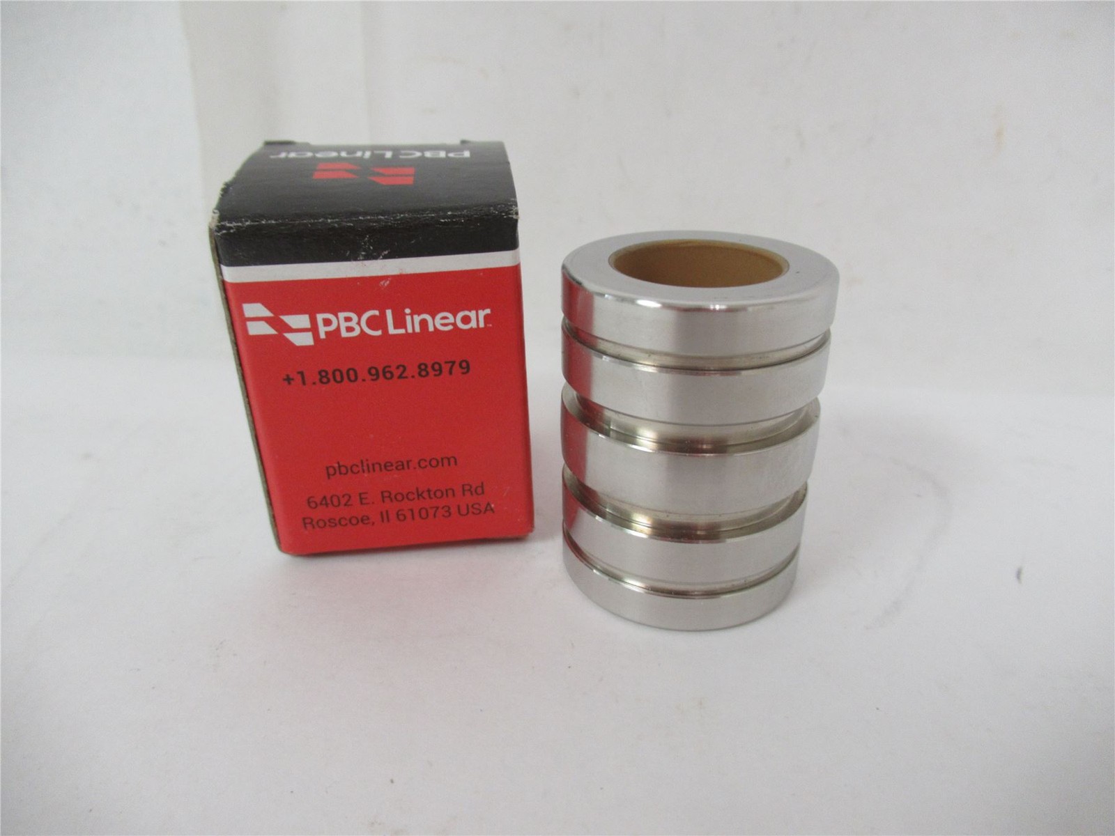249390 New In Box; PBC FL12 Closed PlainBearing 3/4″ID 1 1/4″ OD 1 5/8″L