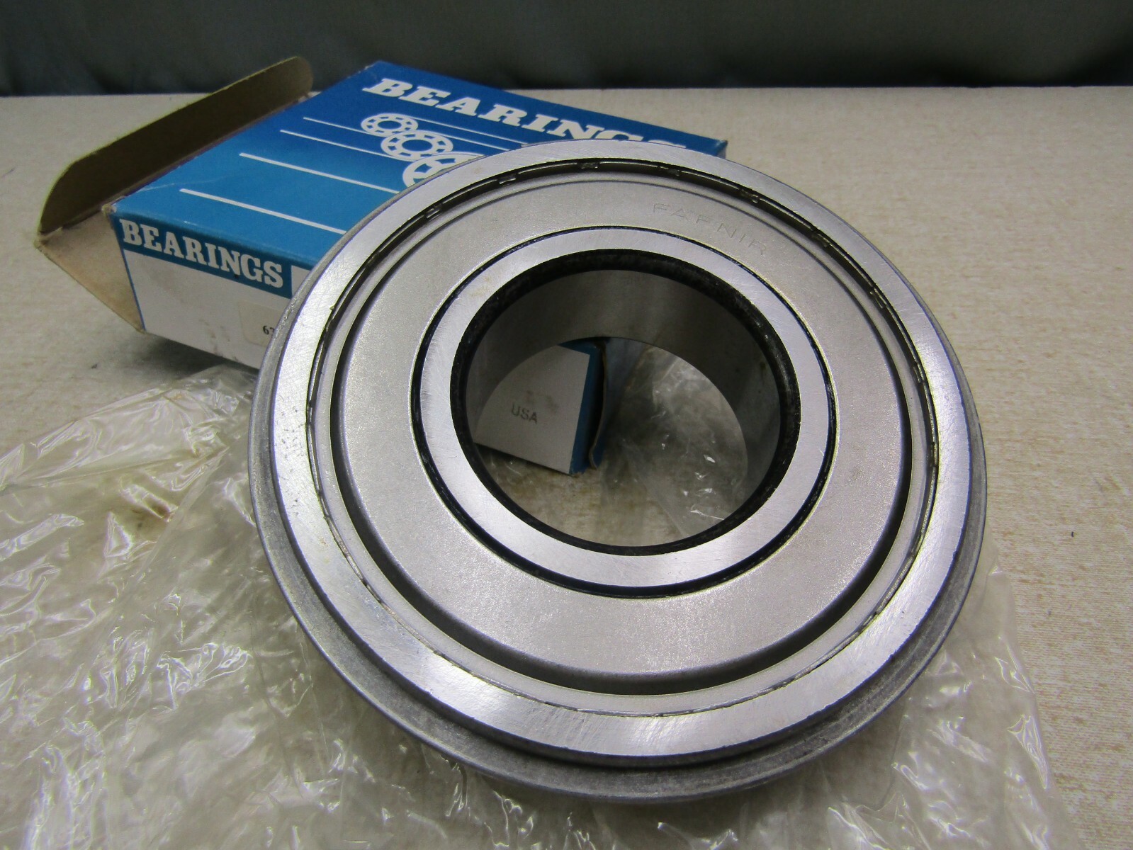 Fafnir USA 6311-2ZNR 6311-ZZNR 55mm X 120mm X 29mm Shielded Snap Ring Bearing