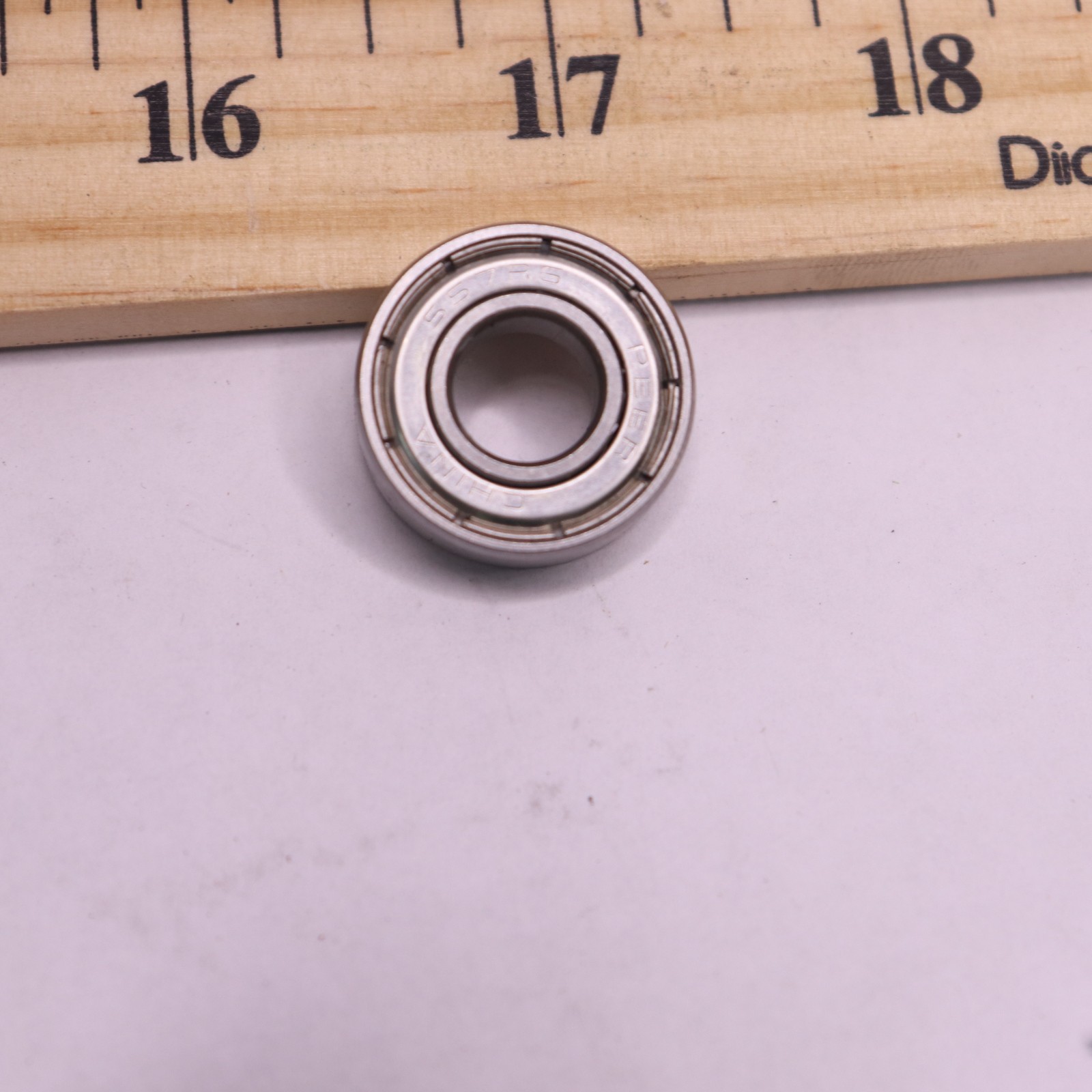 Peer 7R6 R-Series Radial Bearing Single Shield 3/8″ ID x 7/8″ OD x 0.2812″ Width