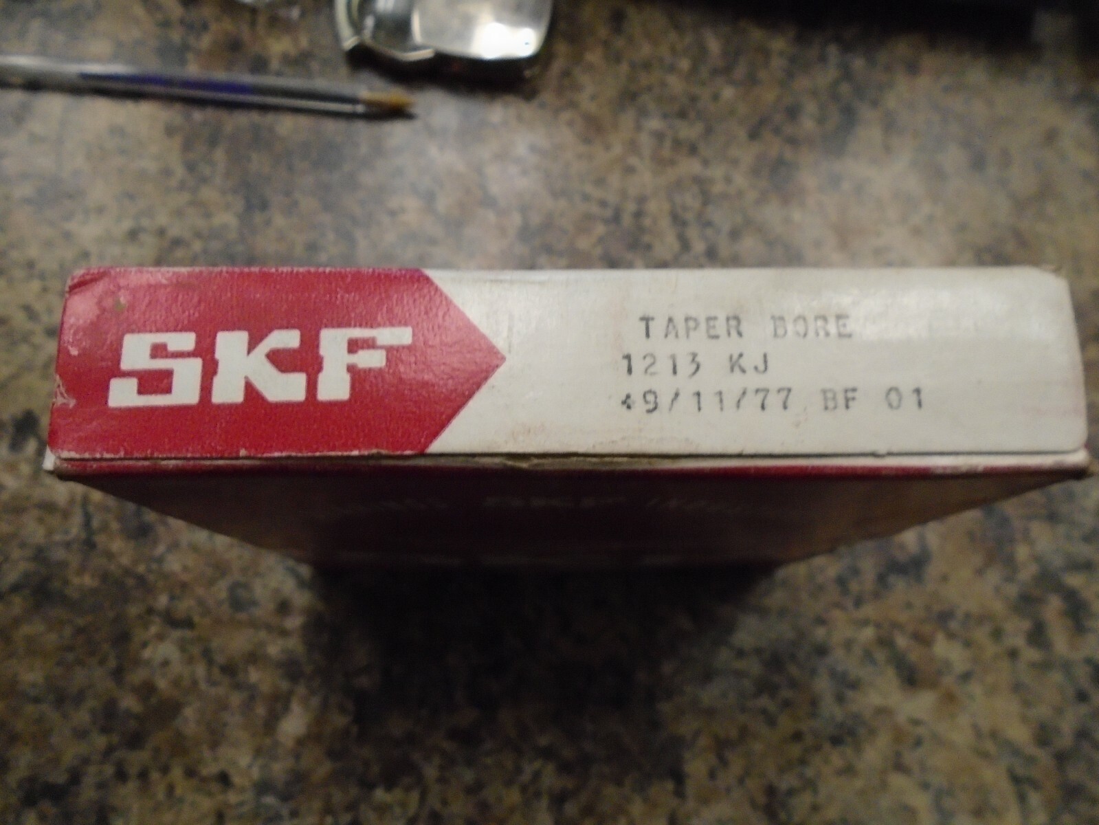NOS SKF 1213 K J TAPER BORE SELF-ALIGNING BEARING MADE IN SWEDEN A120