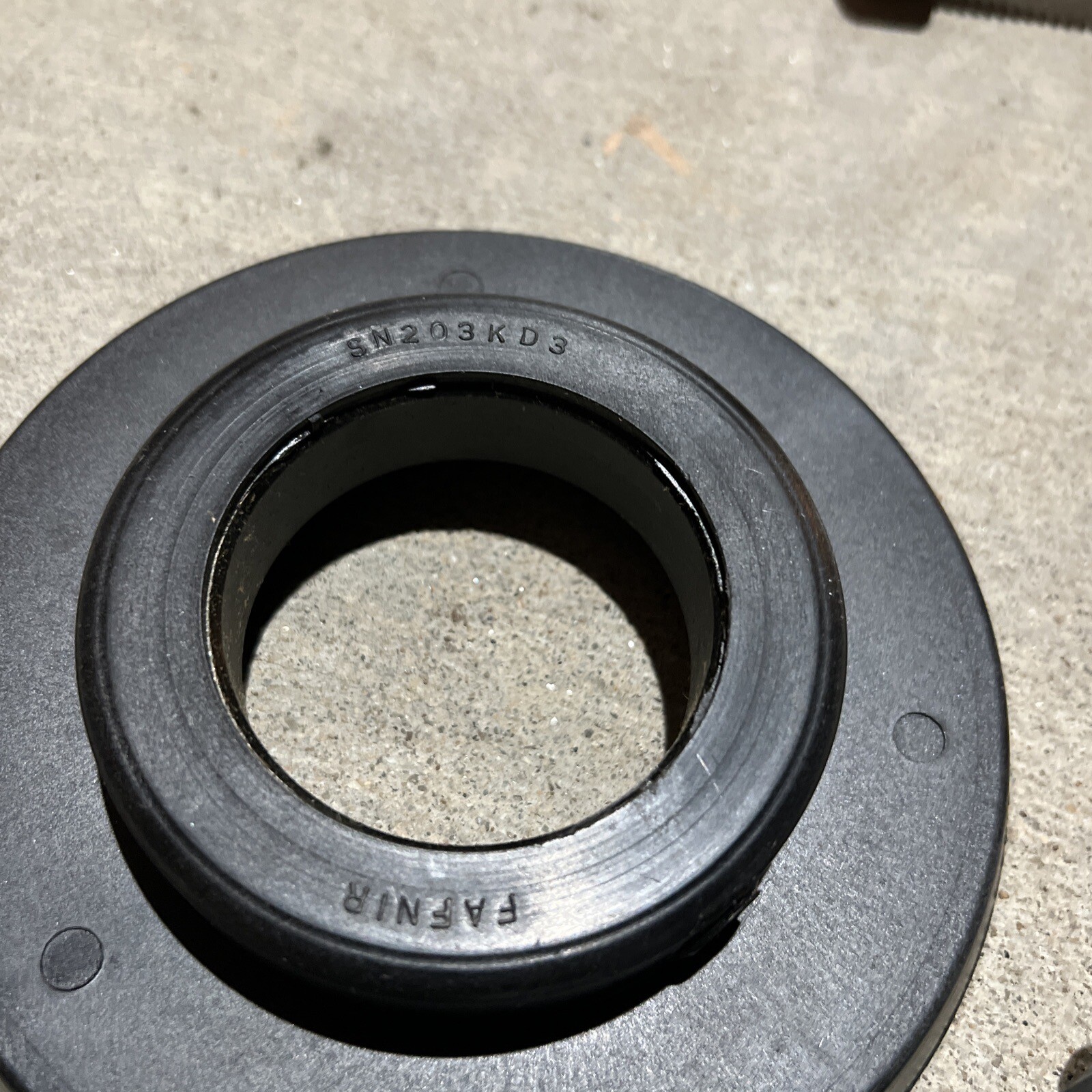 Timken Fafnir Pillow Block Bearing 2-3/16″ B/P12263 Bore GN203KRRB FS381A KIT