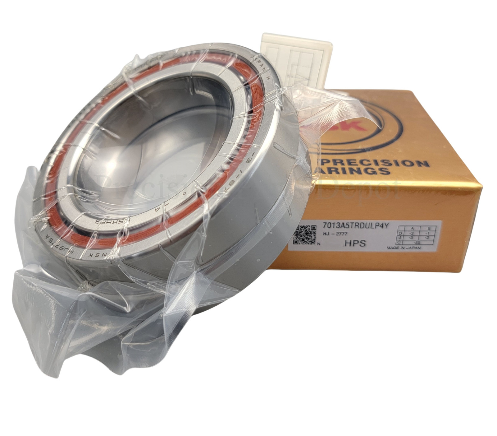 NSK 7013CTRDULP4Y Abec-7 Super Precision Spindle Bearings. ( Set of Two)