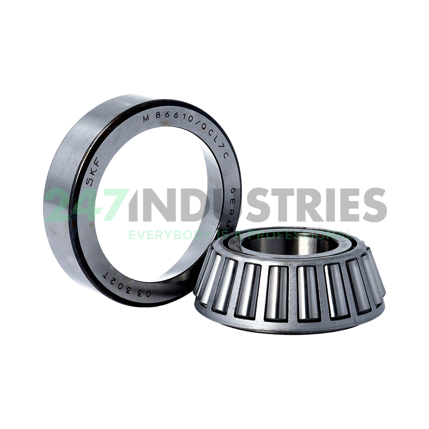 M86647/610/QCL7C SKF 28,58 x 64,29 x 21,43 mm TAP. ROLL. SINGLE ROW