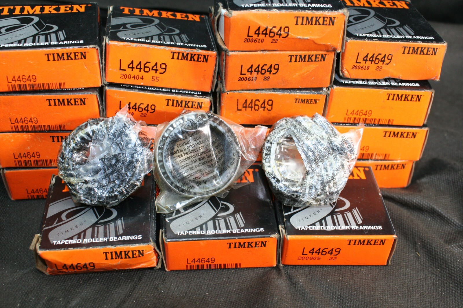 One (1) Timken L44649 Tapered Roller Bearing Cone 1-1/16″ ID USA NEW