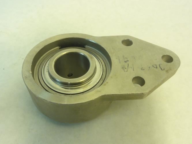 201673 New-No Box; IPTCI SUCSFB206 Flange Bearing; SST; 3-Bolt; 30mm ID