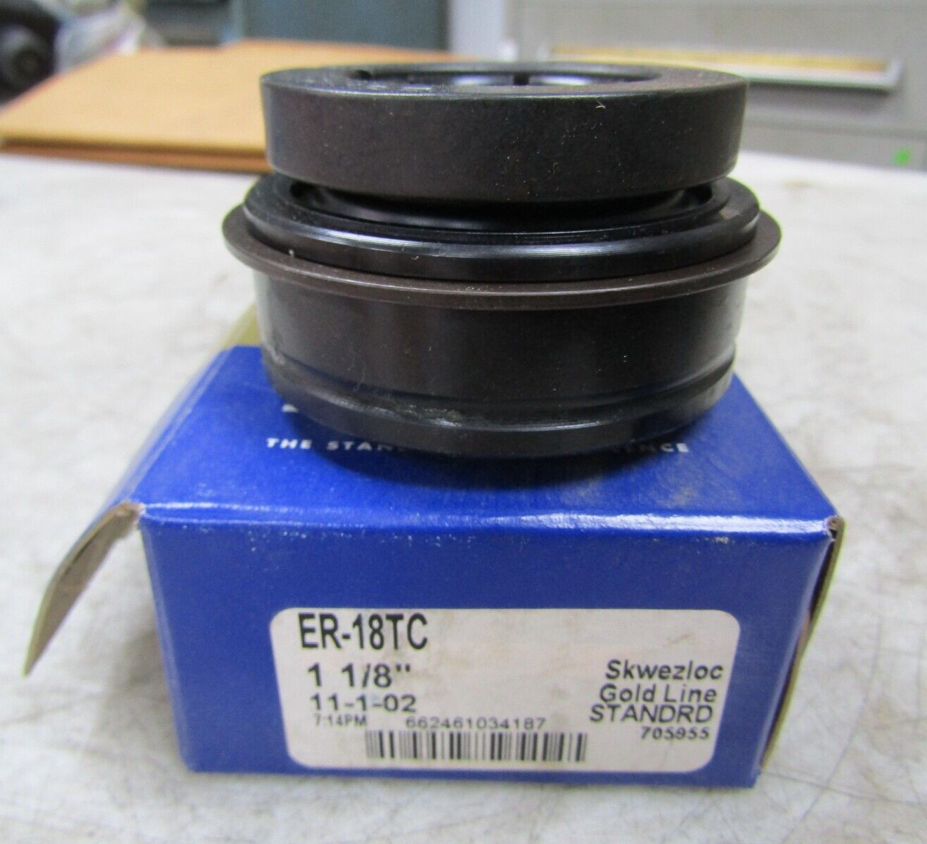 💥NEW SEALMASTER GOLD 1-1/8″ BALL INSERT BEARING ER-18TC