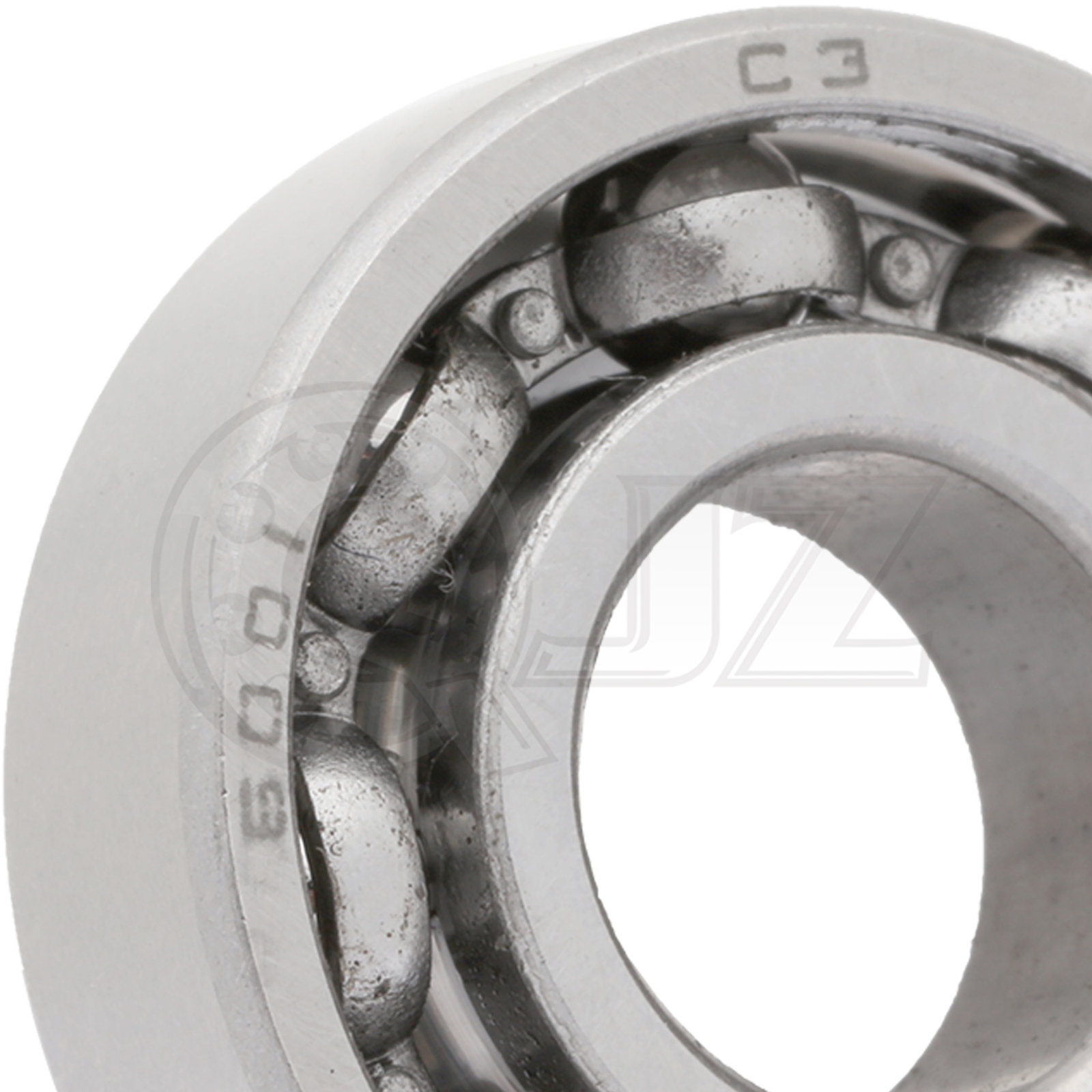 [Qty.4] 6001-OPEN Deep Groove Radial Ball Bearing [12mm Bore x 28mm OD x 8mm W]