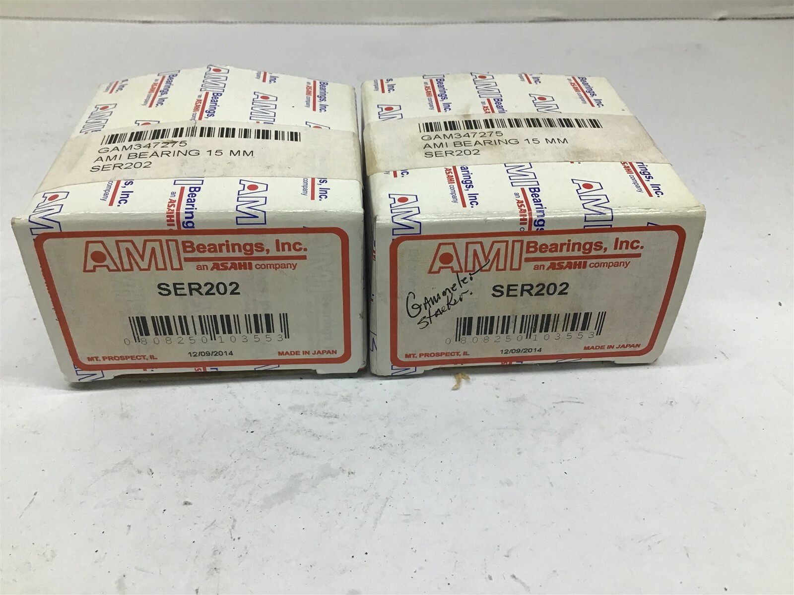 AMI Bearings Inc SER202 Lot Of 2