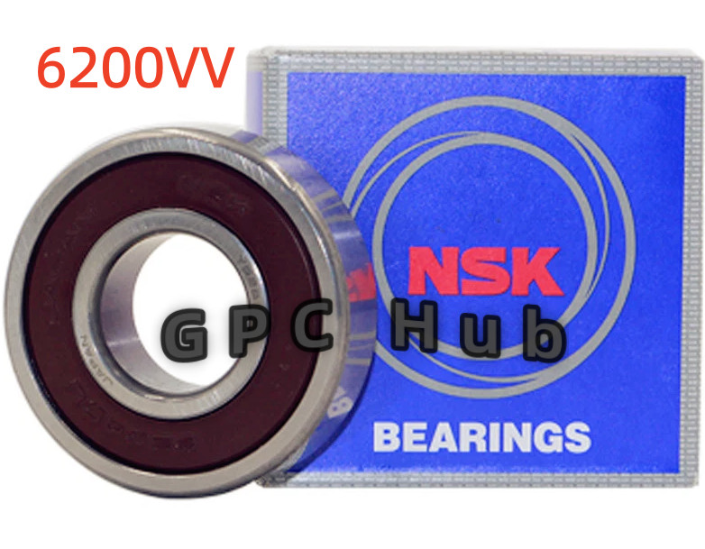 1PCS Brand New NSK 6200VV Deep Groove Ball Bearing 10x30x9mm Fast shipment