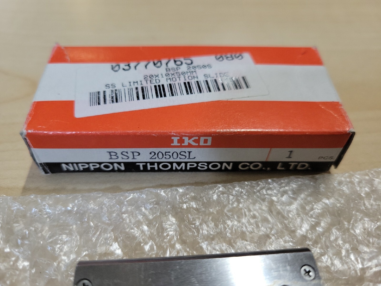 IKO Nippon BSP 2050SL BSP2050SL SS Limited Motion Slide