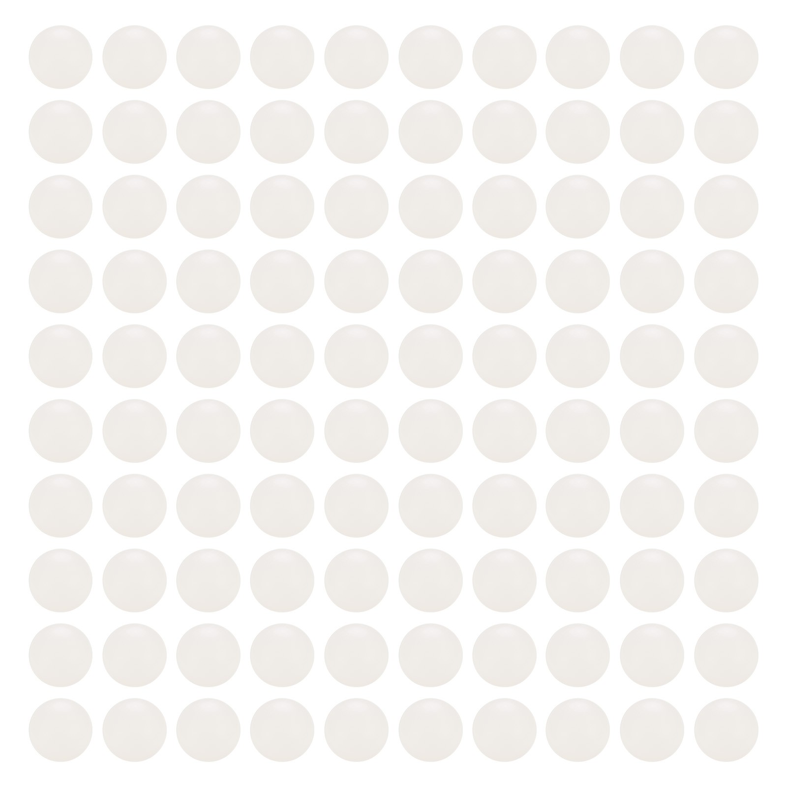 100pack PP Plastic Bearing Balls 1/4″ 6.35mm Solid Plastic Balls G1 Precision