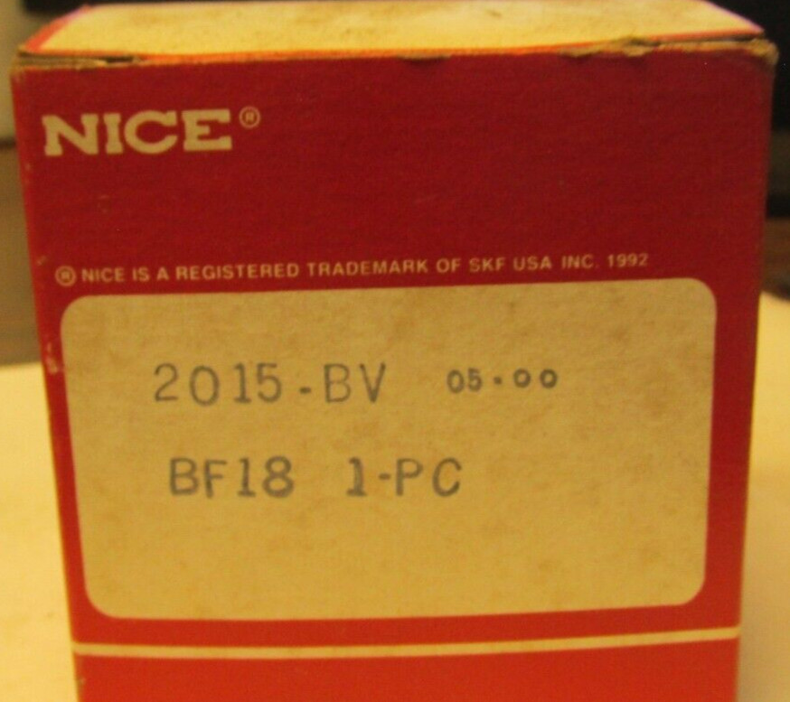 NICE 2015BV Bearing Grooved For Pulley 3/8″ ID w/ 3″ OD 2015 BV USA,.NN-03