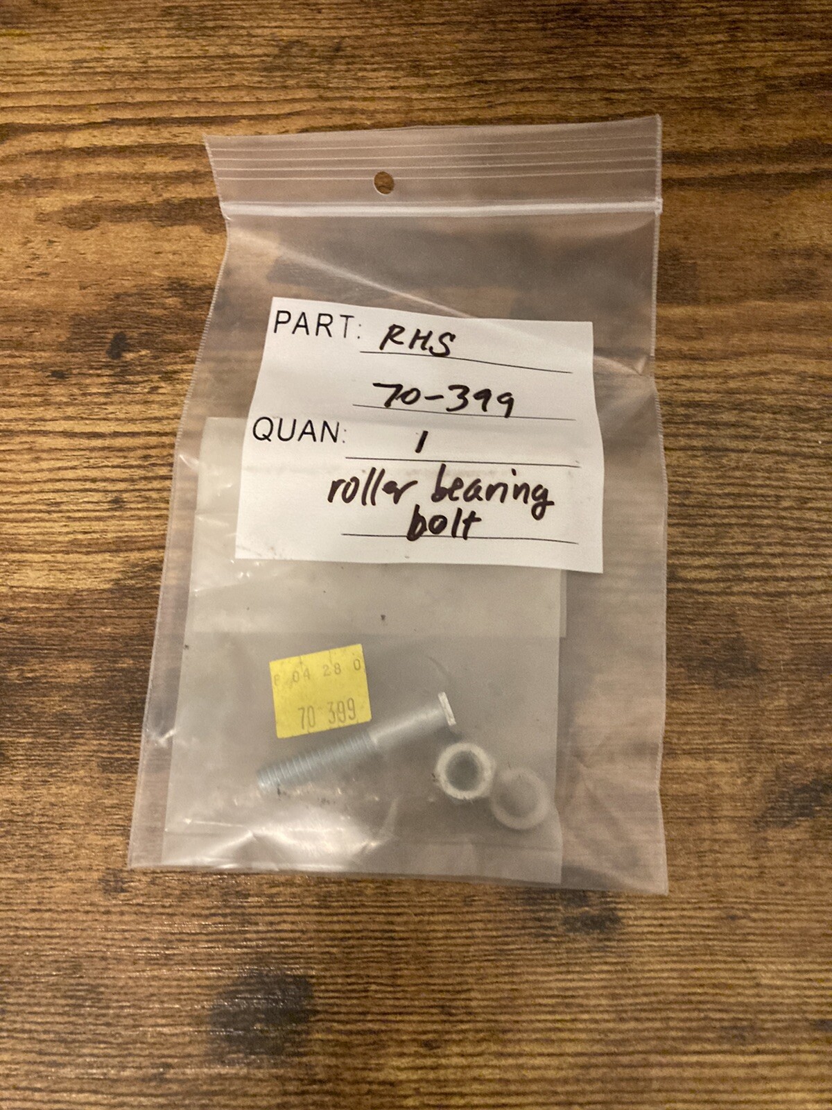 RHS 70-399 Roller Bearing Bolt