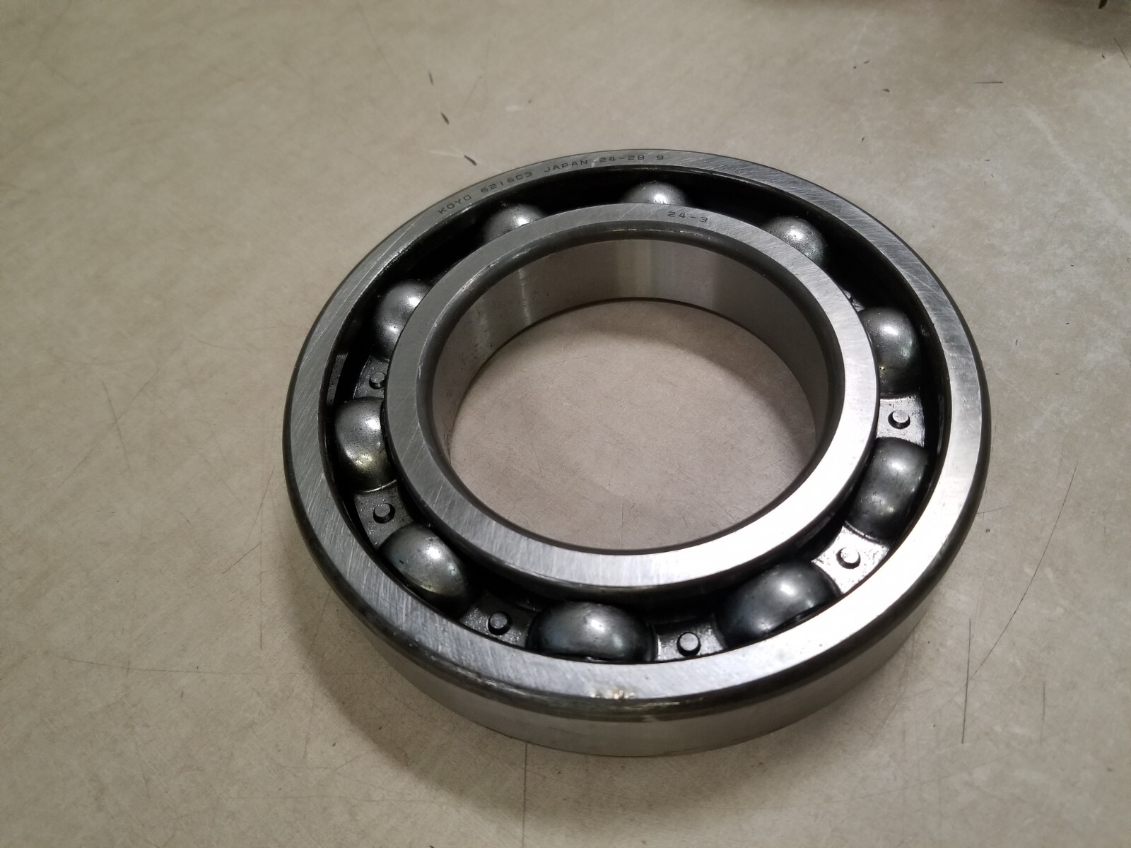 Koyo 6216C3 Ball Bearing Open 80x140x26mm