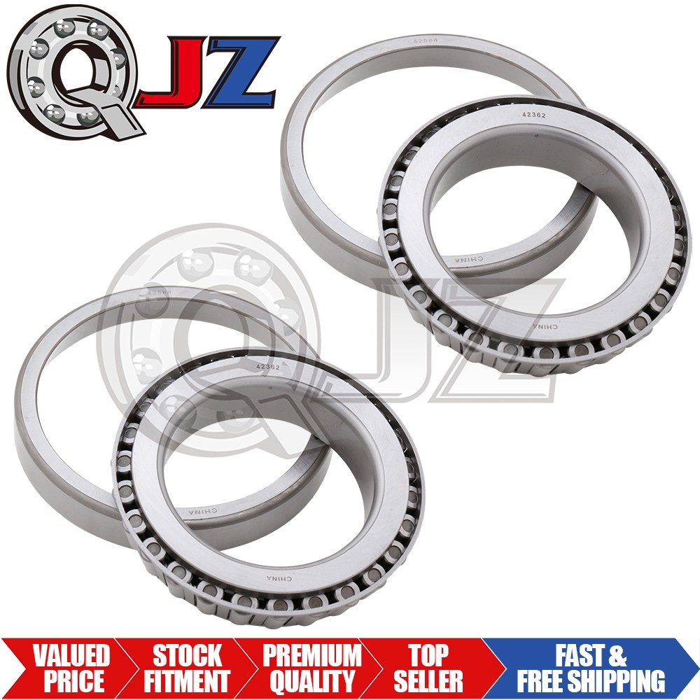 [2-Pack] 42362-42584 Tapered Roller Bearing Cup & Cone (3-5/8″ x 5.84″ x 1.14″)