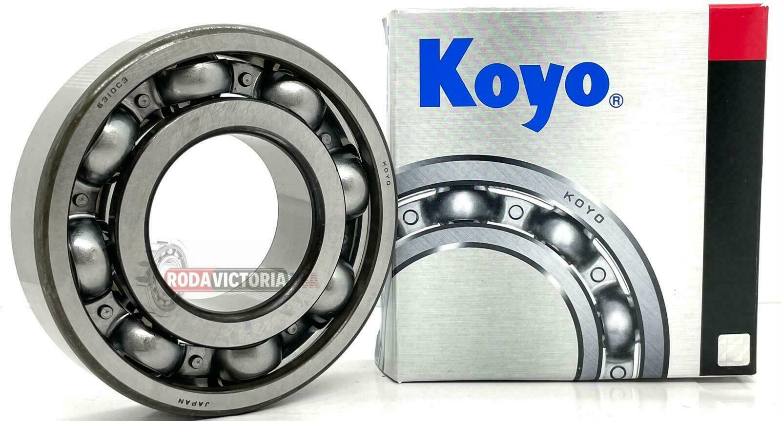 KOYO JAPAN 6310 C3 OPEN, NO SEALS Deep Groove Ball Bearings 50x110x27mm KOYO