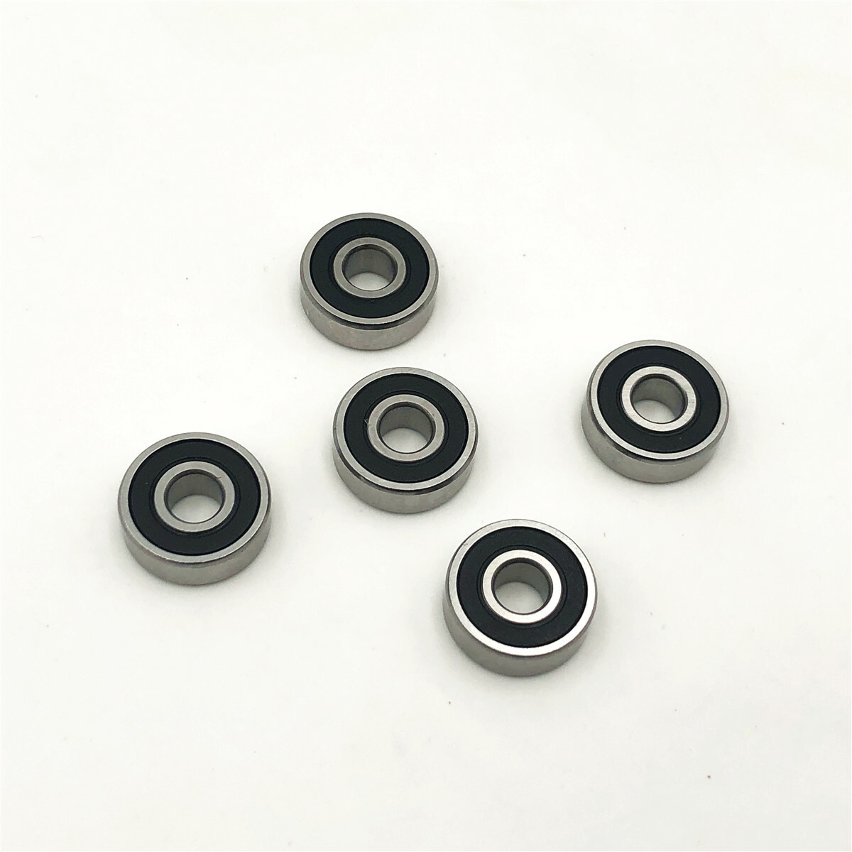 1-2pcs Miniature Deep Groove Ball Bearing 6200-2RS 6201-2RS 6202-2RS 6203-2RS RS